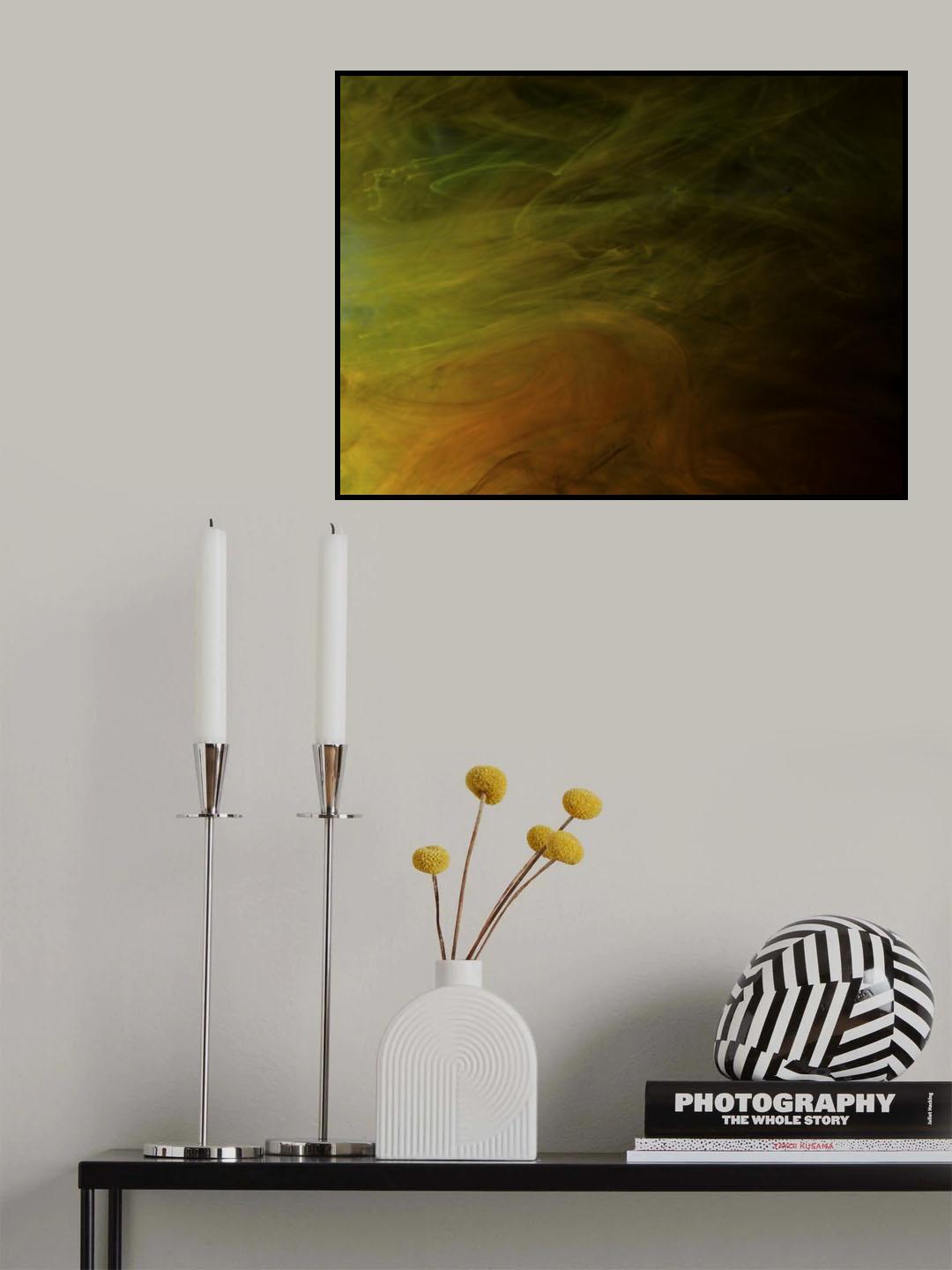 ink in water Poster och Canvastavla