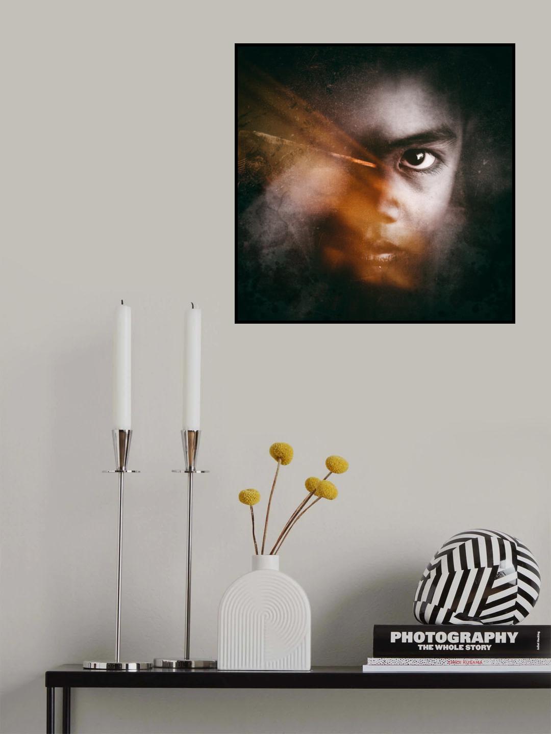Tanpa Tajuk Poster och Canvastavla