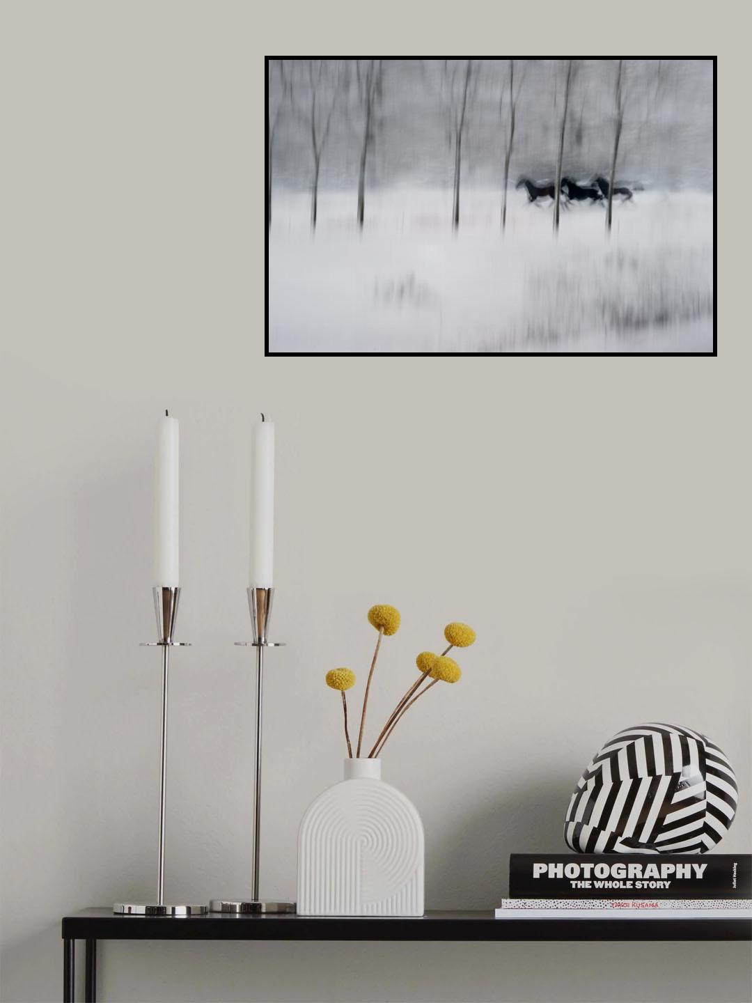 three Poster och Canvastavla