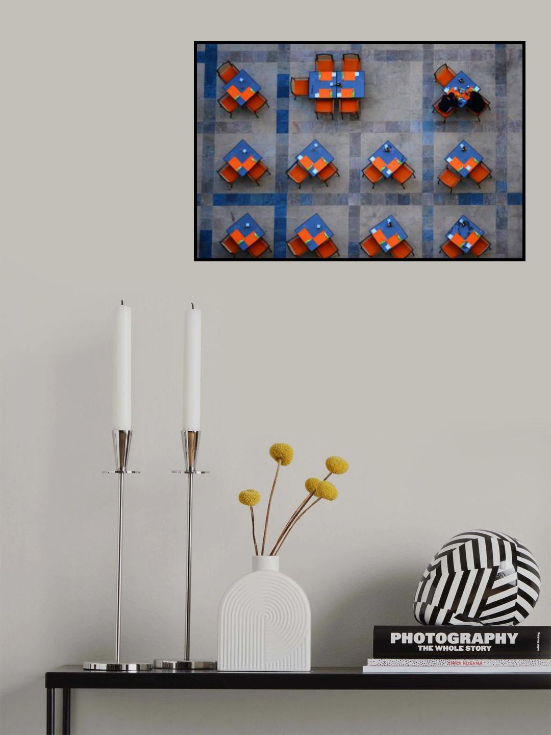 Patterns of tables Poster och Canvastavla