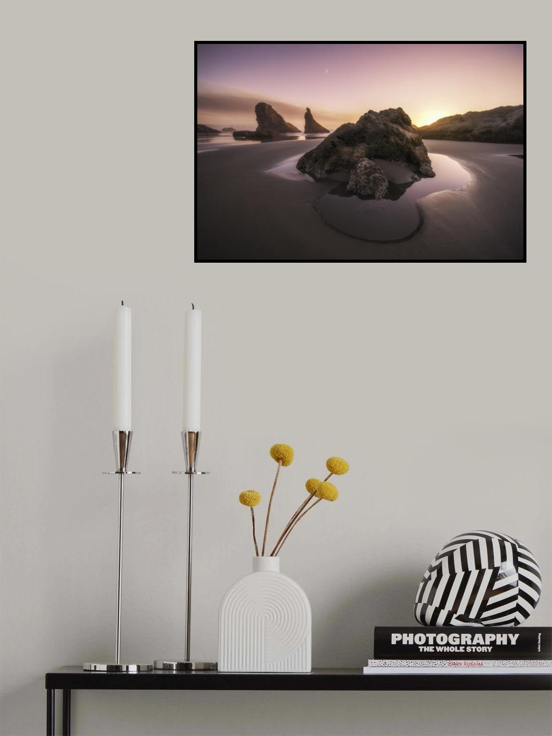 Unmatchable Glow Poster och Canvastavla