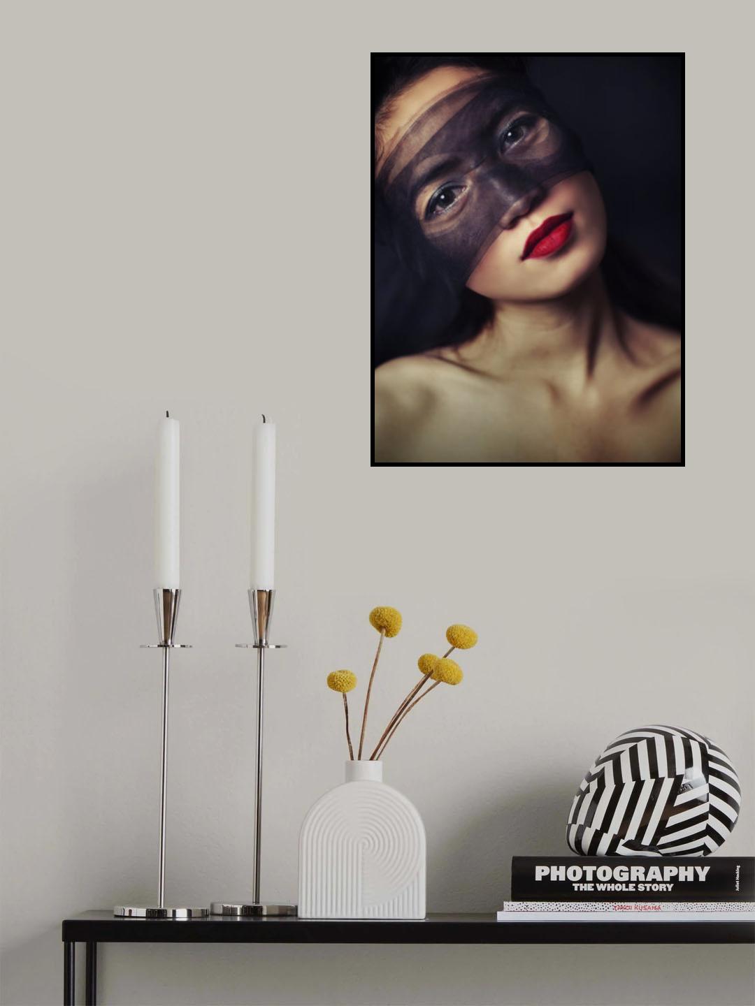 The Mask Girl Poster och Canvastavla