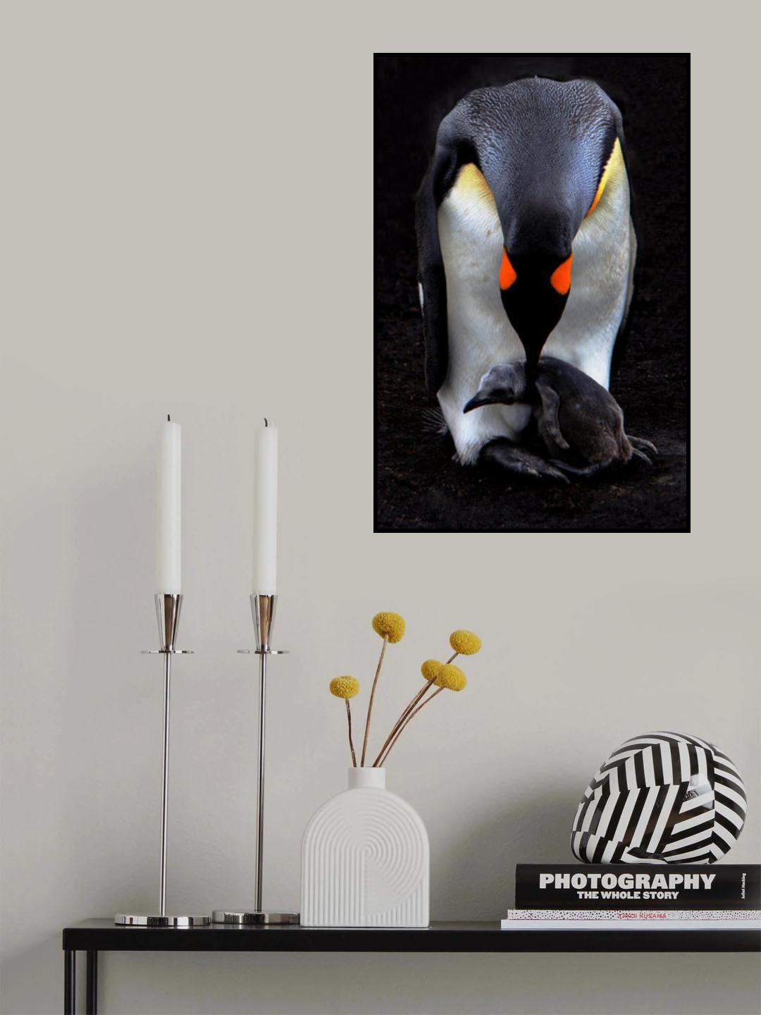 Mother and Baby Poster och Canvastavla