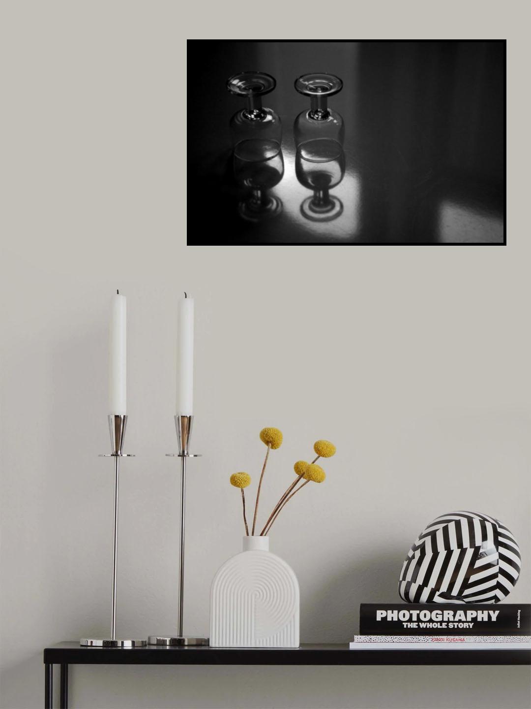 Grey glasses Poster och Canvastavla