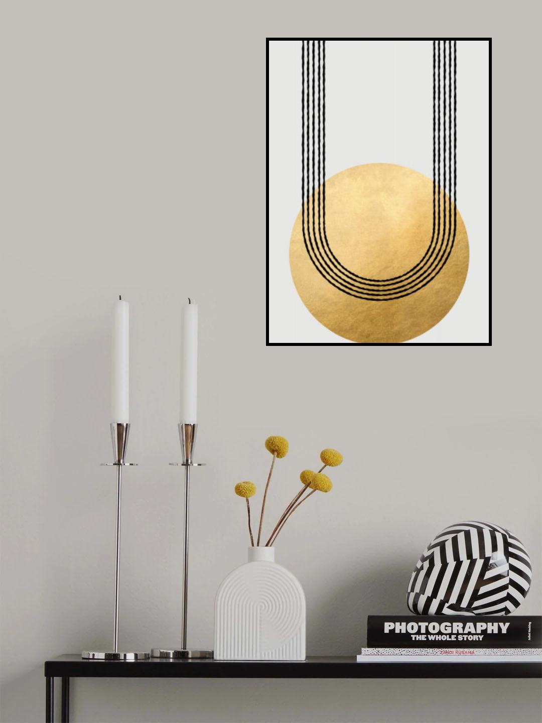 Gold balance Poster och Canvastavla