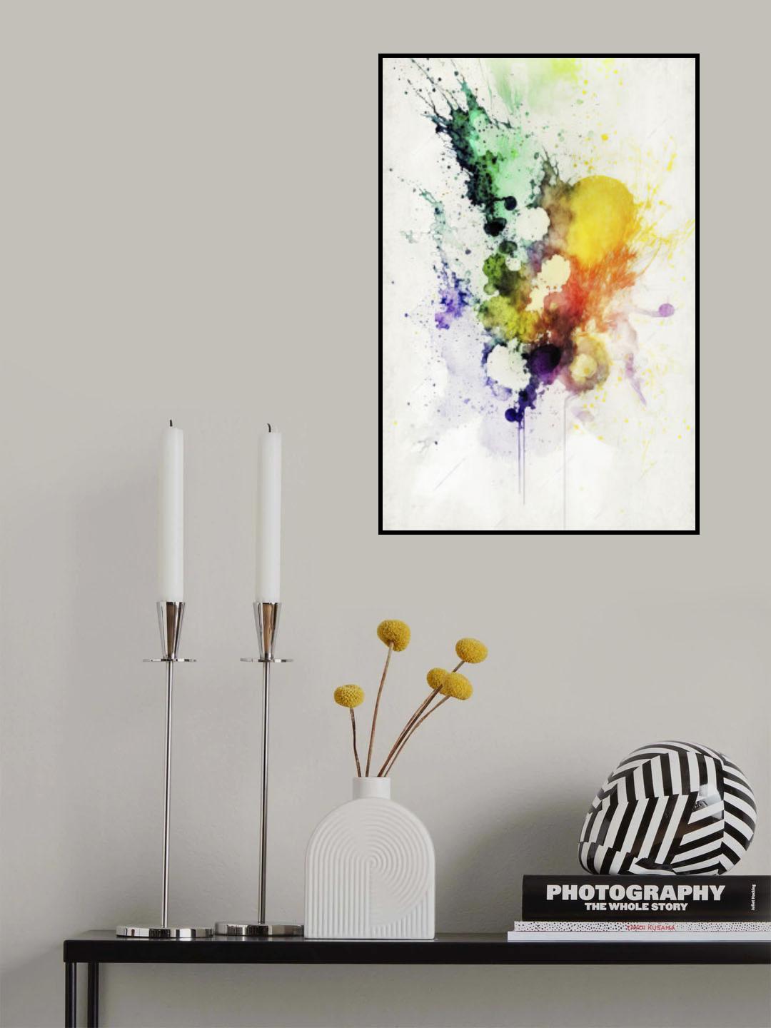 Fluid Dreams Poster och Canvastavla
