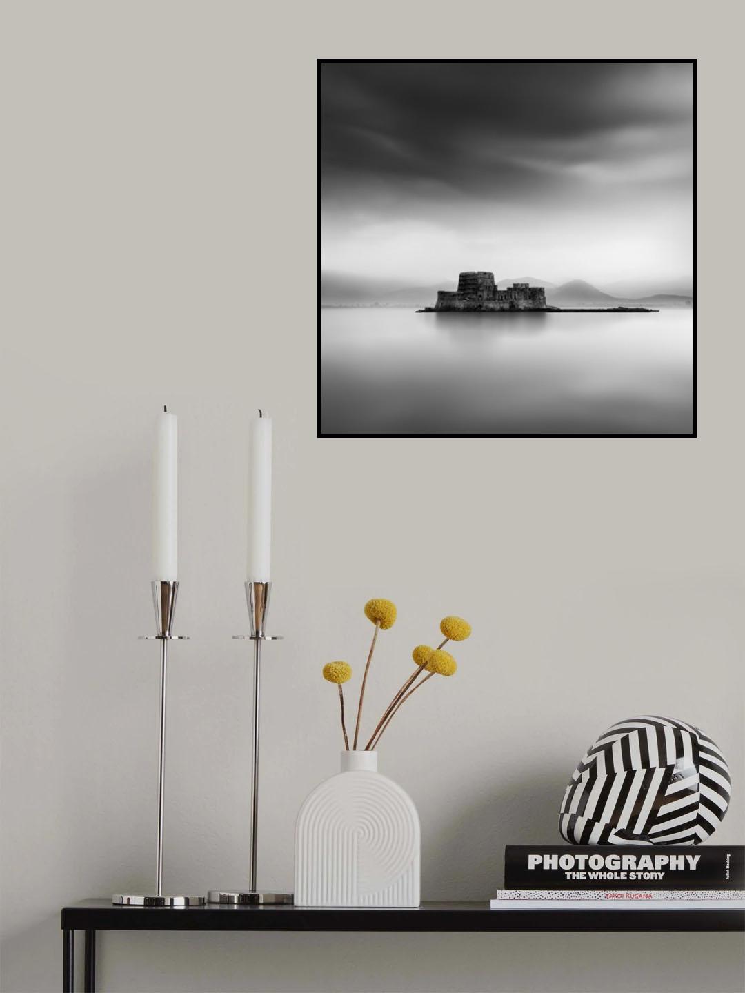 Floating Castle Poster och Canvastavla