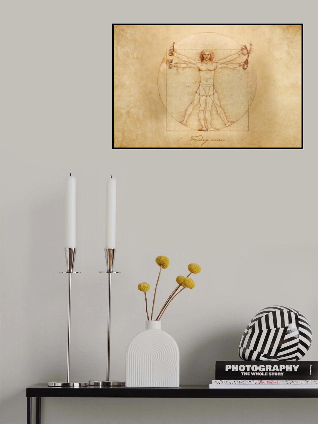 Friday Man Poster och Canvastavla