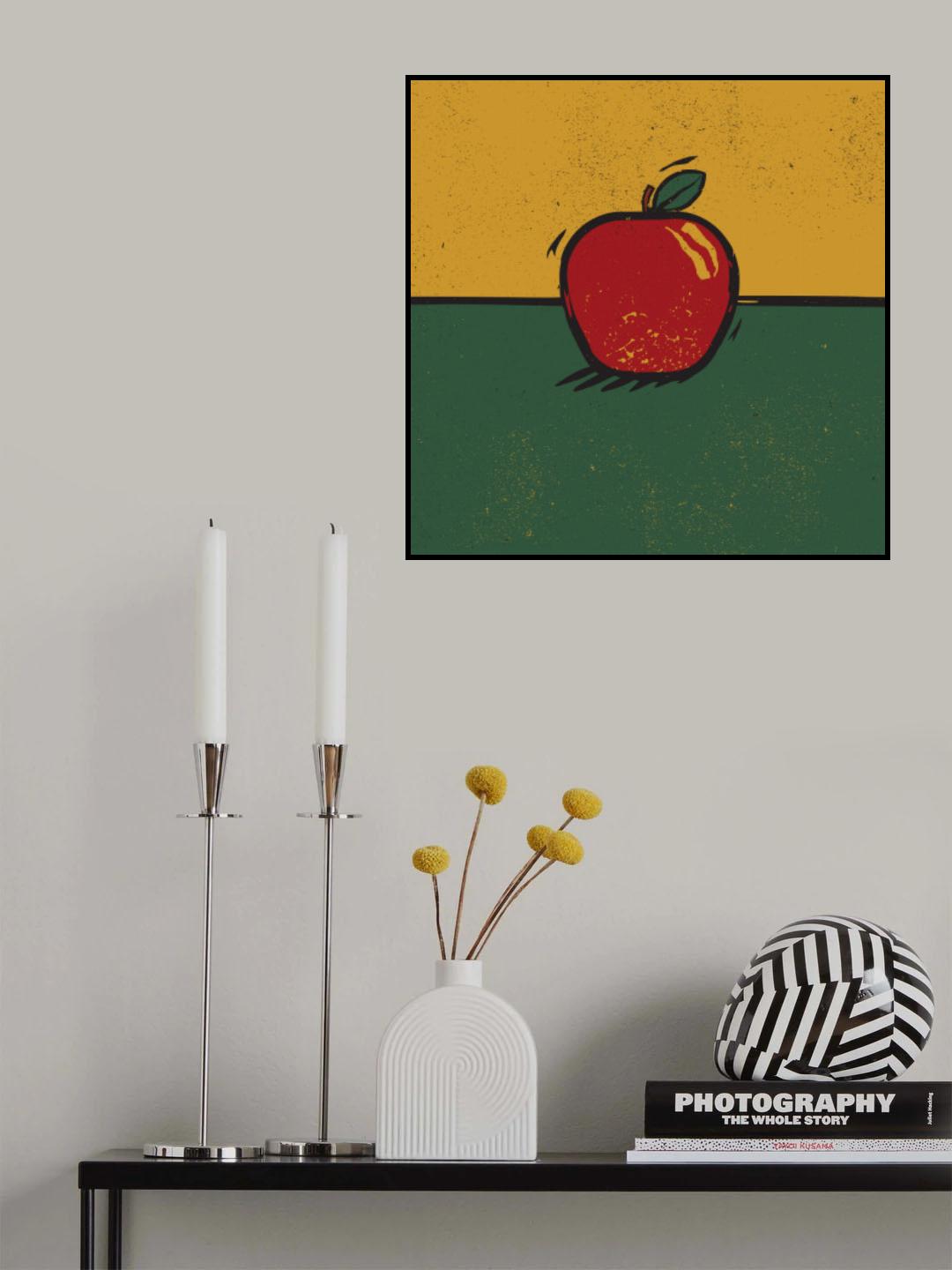 Apple Poster och Canvastavla