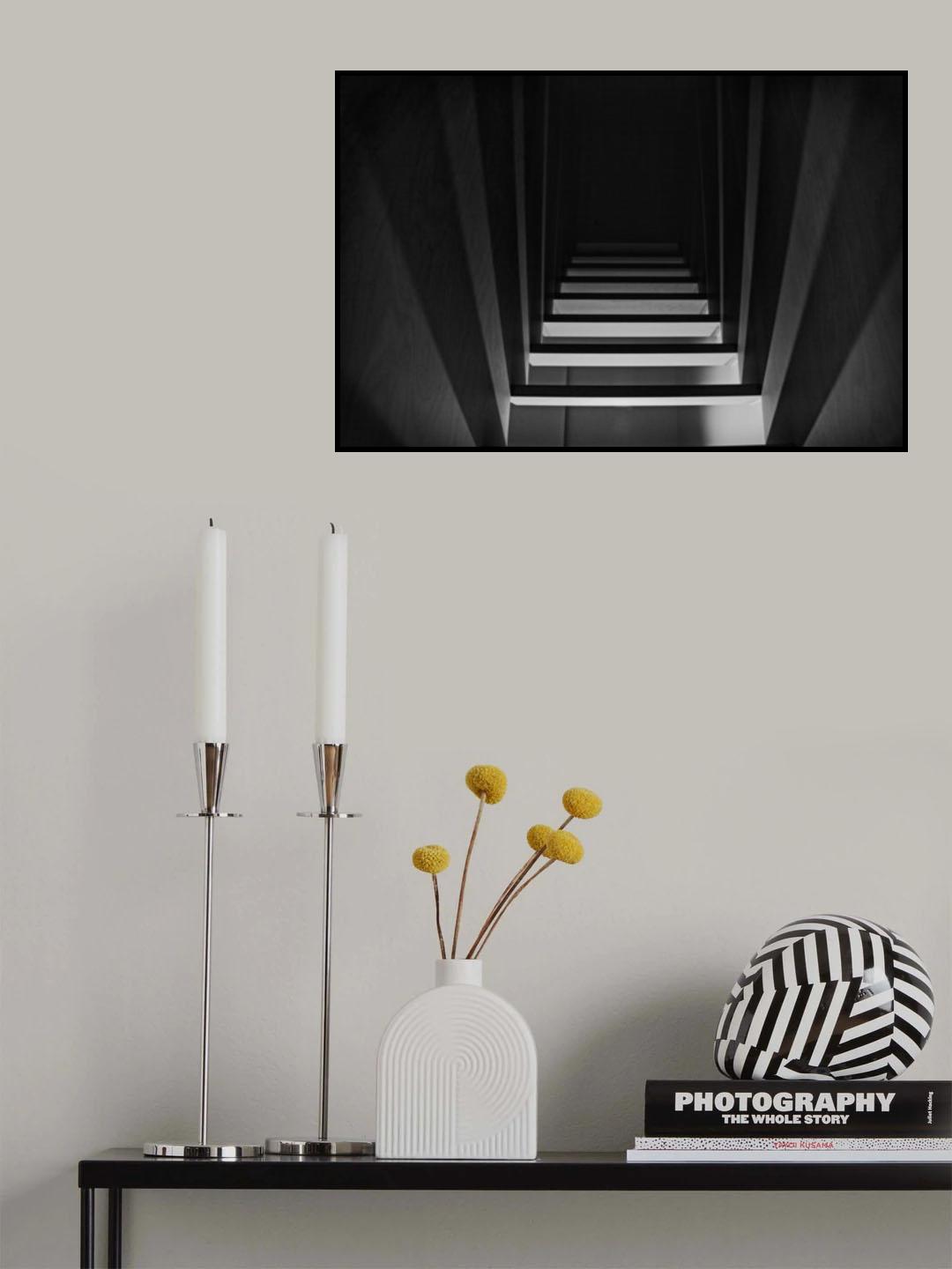 This is not a stair Poster och Canvastavla