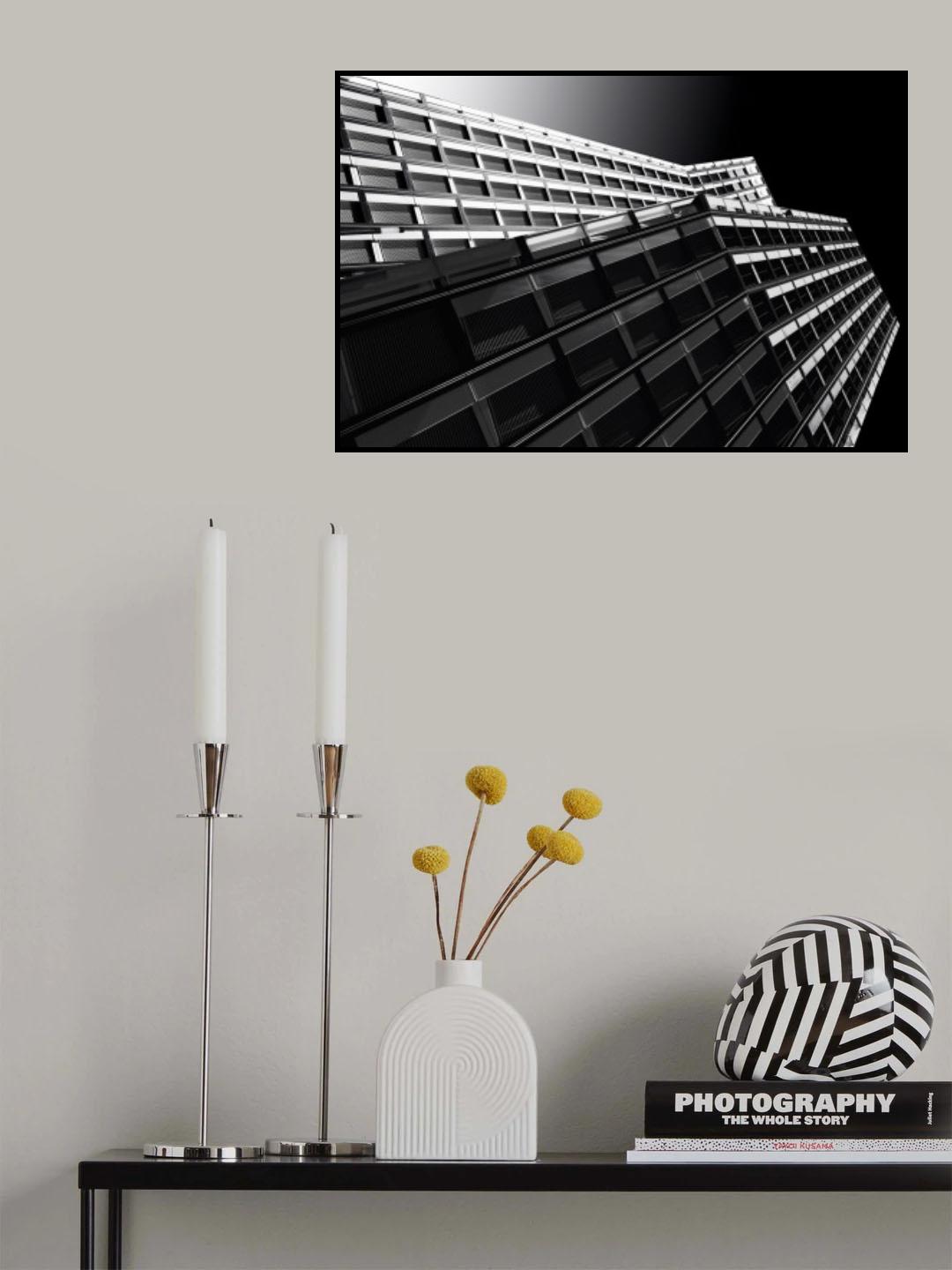 Light and Dark Poster och Canvastavla