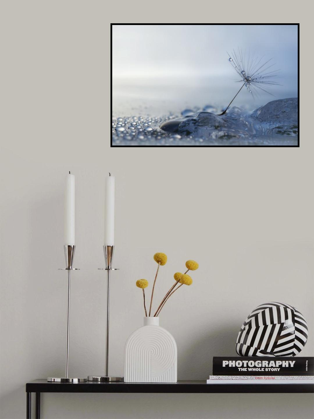 A Blue Morning Poster och Canvastavla