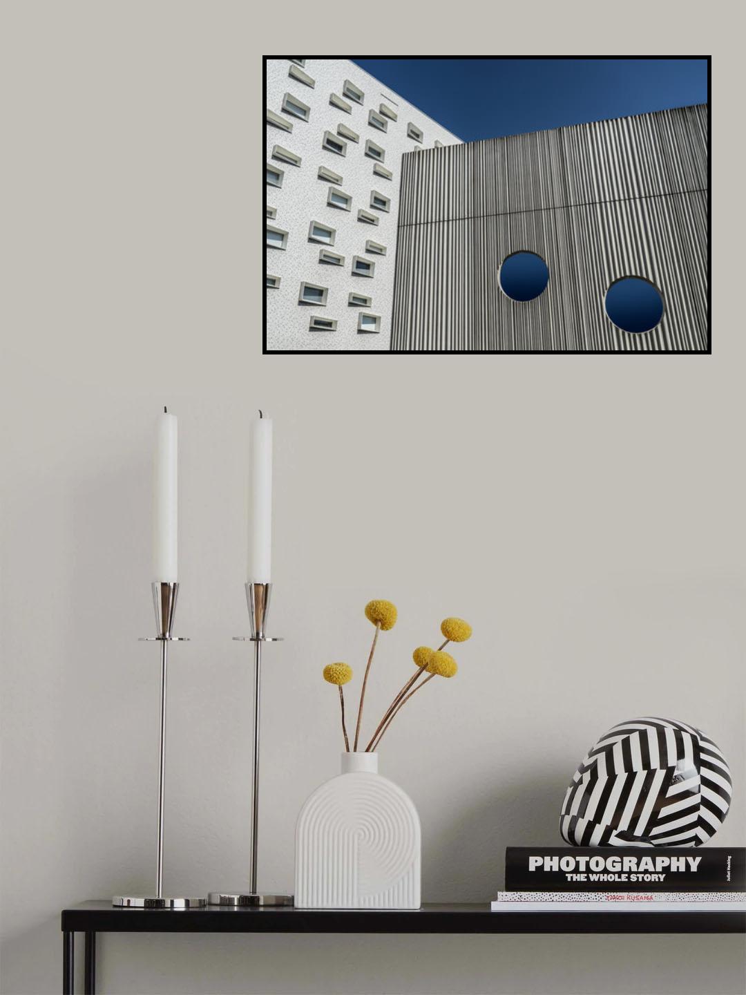 Round & rectangular Poster och Canvastavla