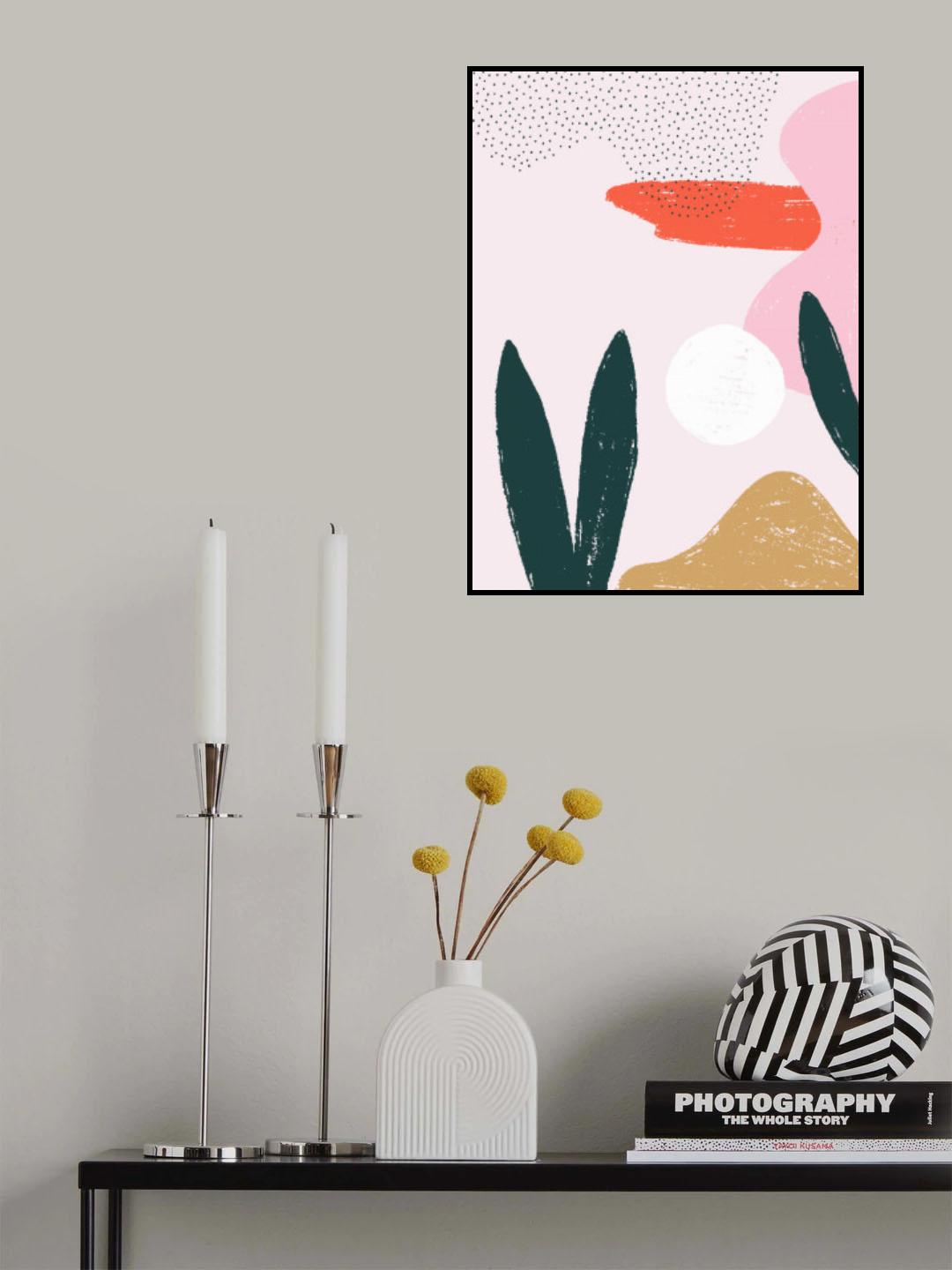 Abstract Rise Poster och Canvastavla