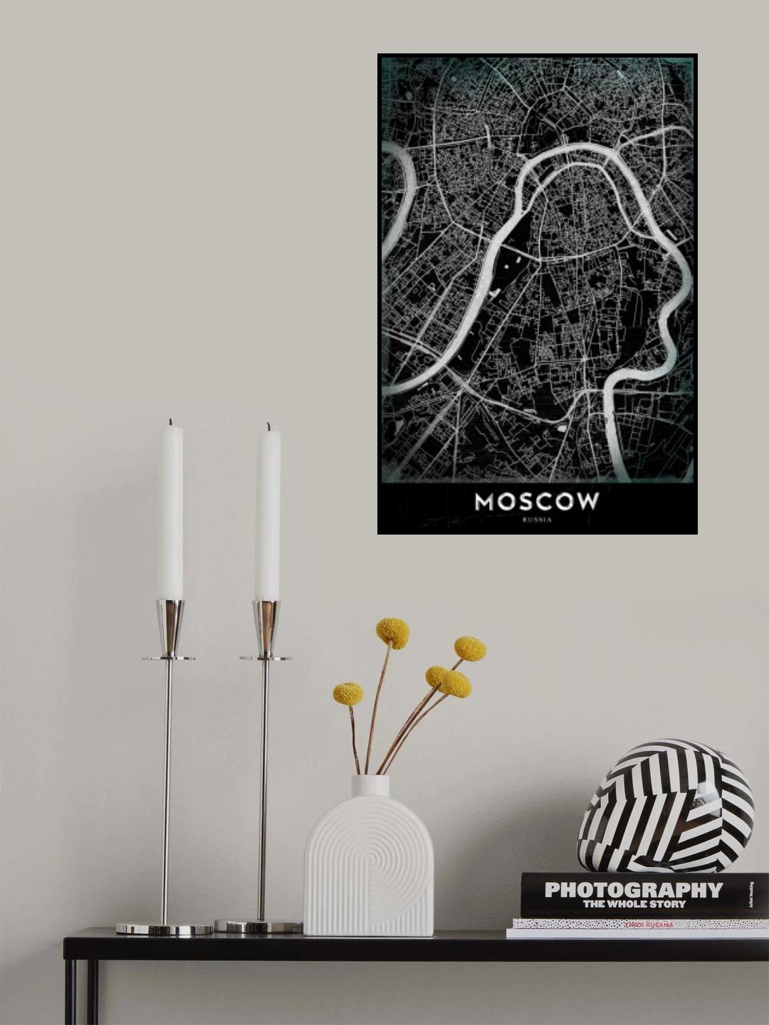 MOSCOW Poster och Canvastavla