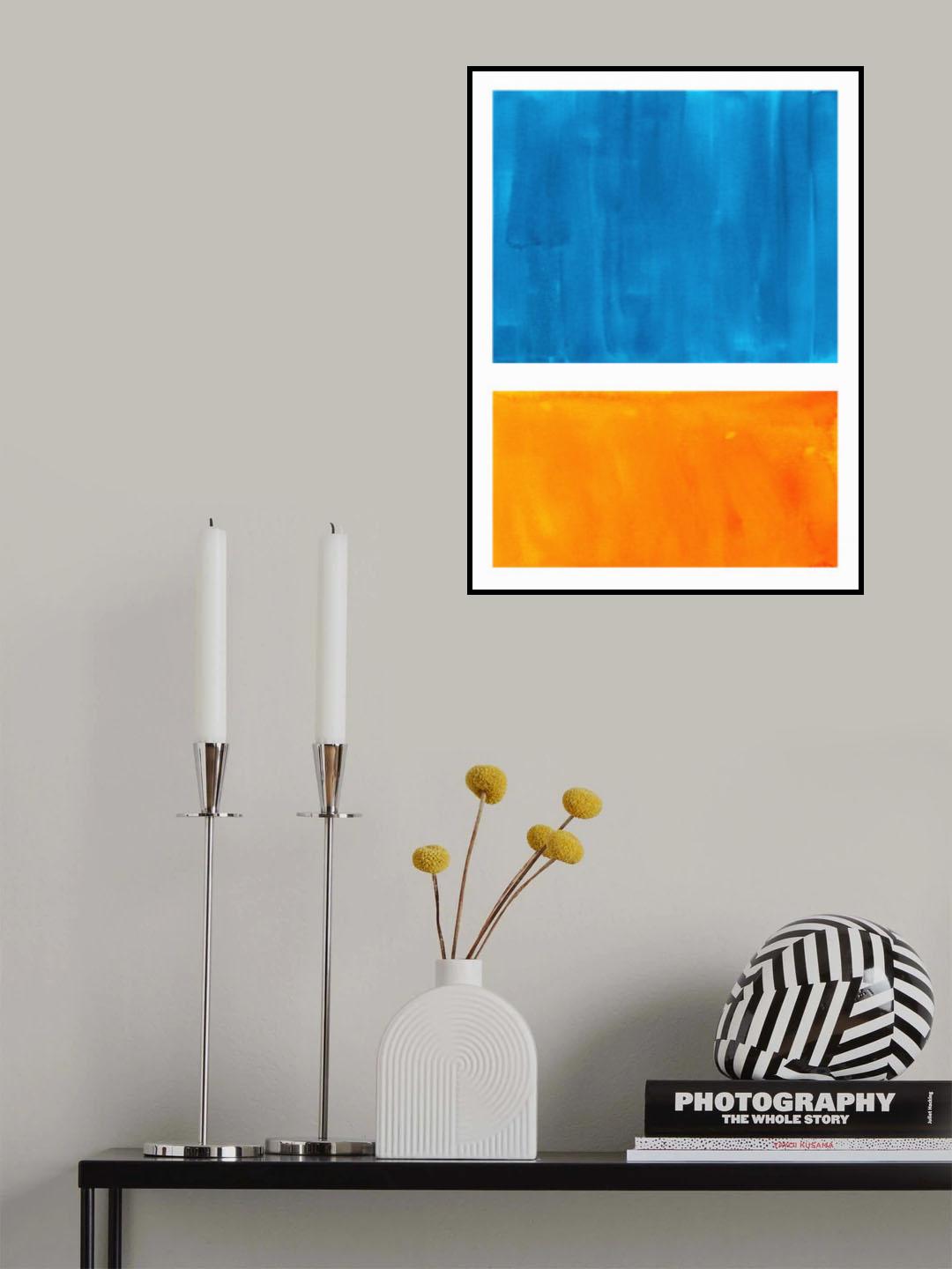 Colourfield 59 Poster och Canvastavla