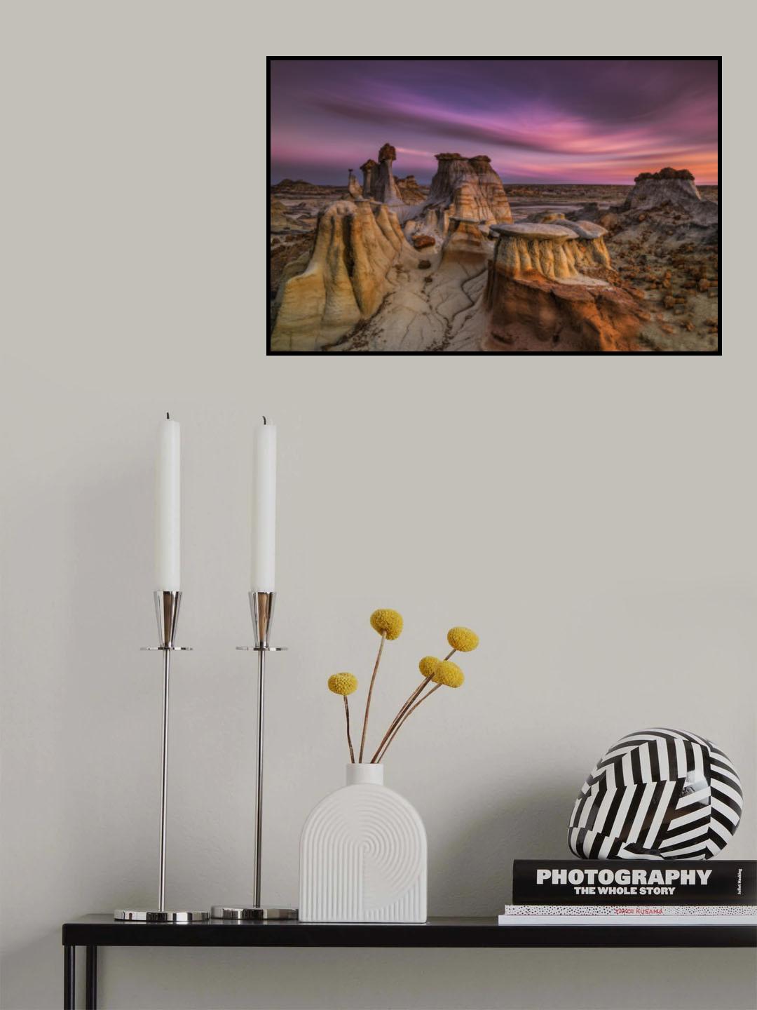 The Castles at Dawn Poster och Canvastavla