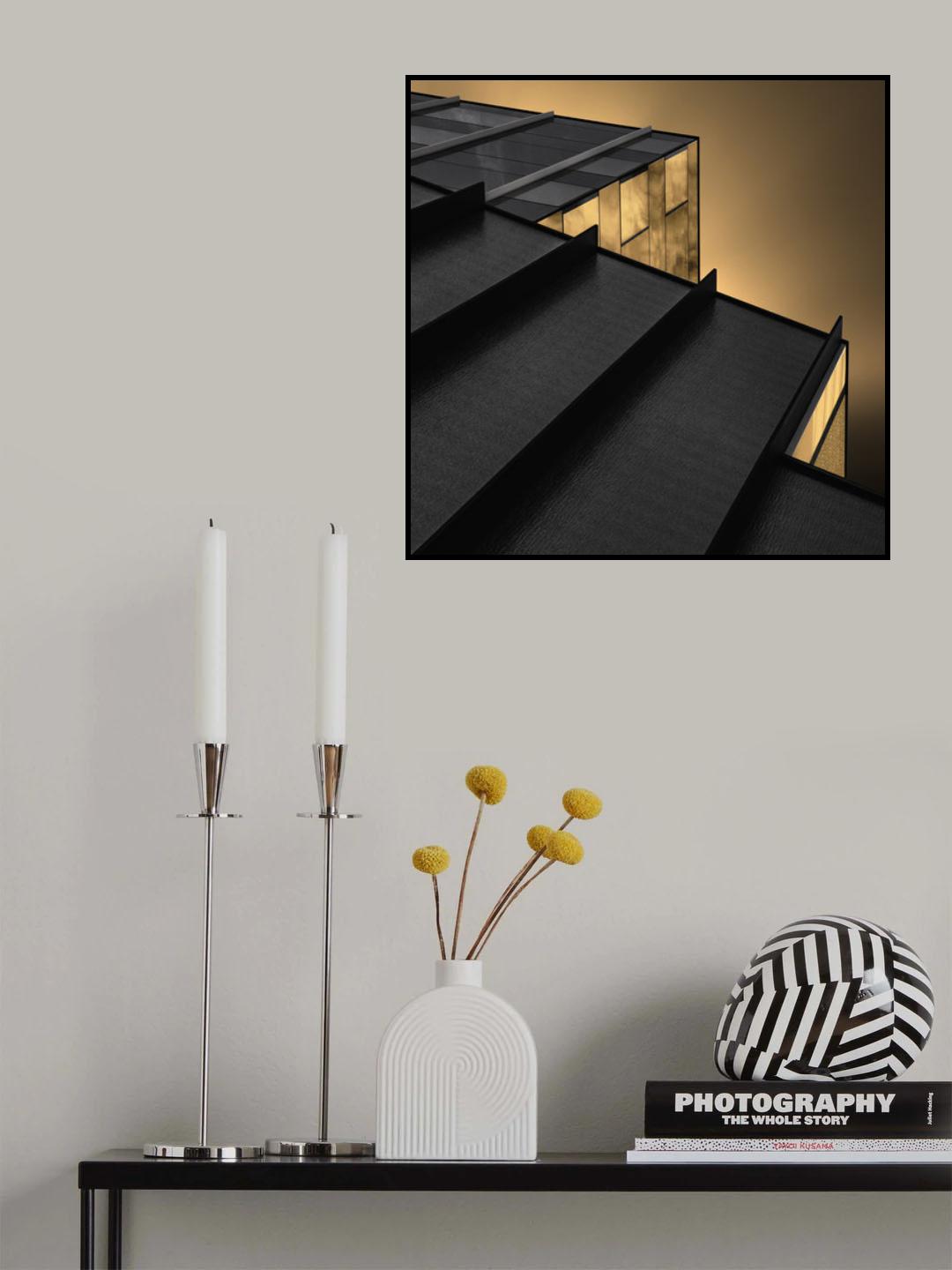 gold shine Poster och Canvastavla