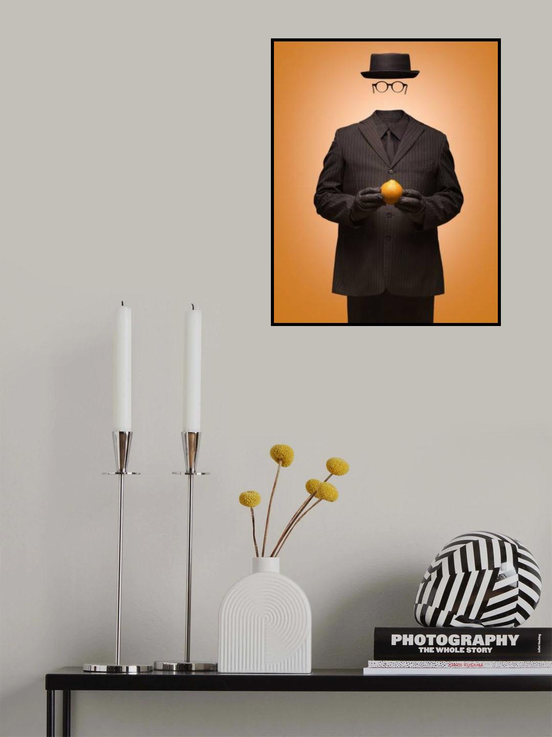 Orange Poster och Canvastavla
