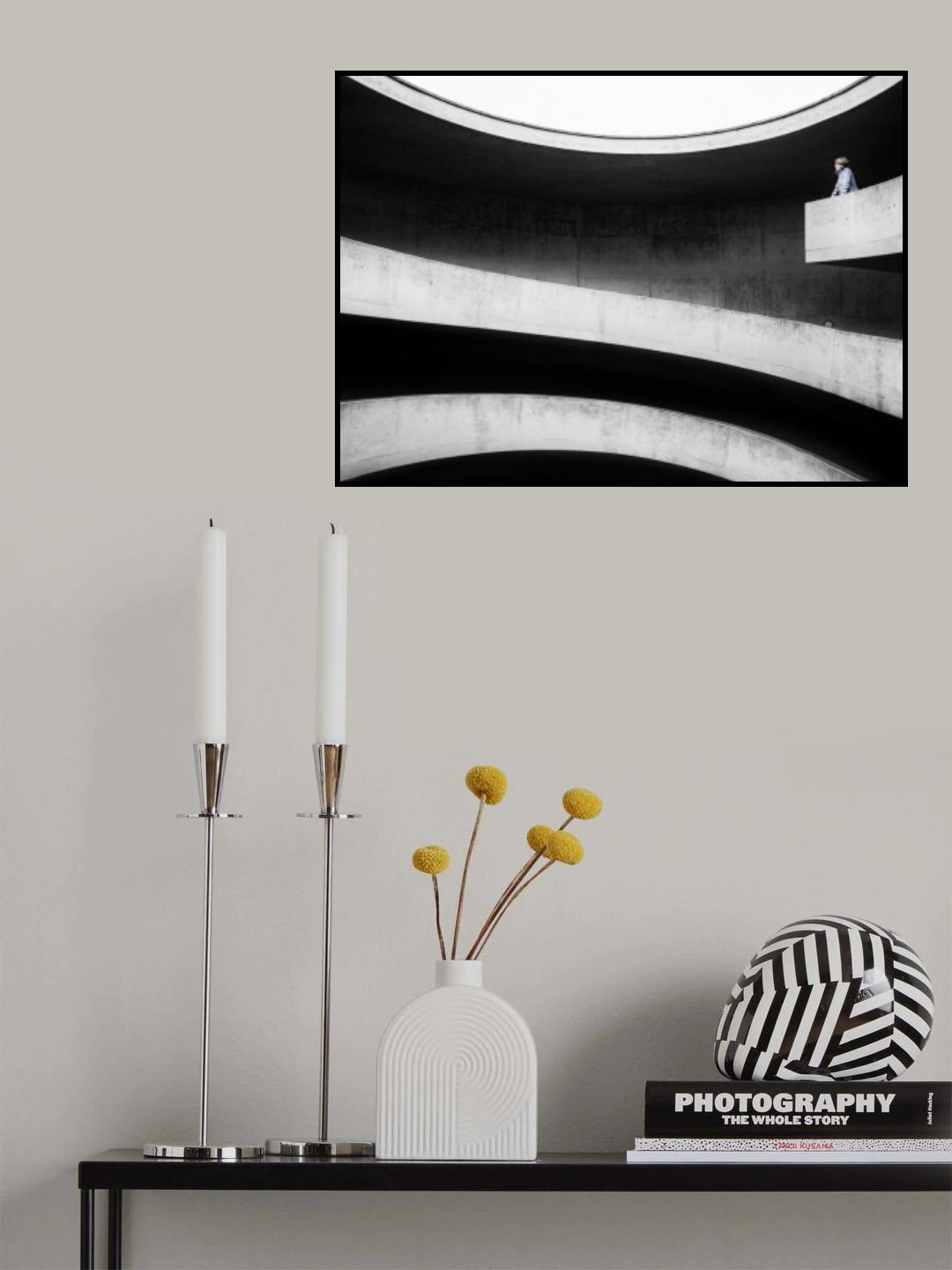 reached the end of the path Poster och Canvastavla