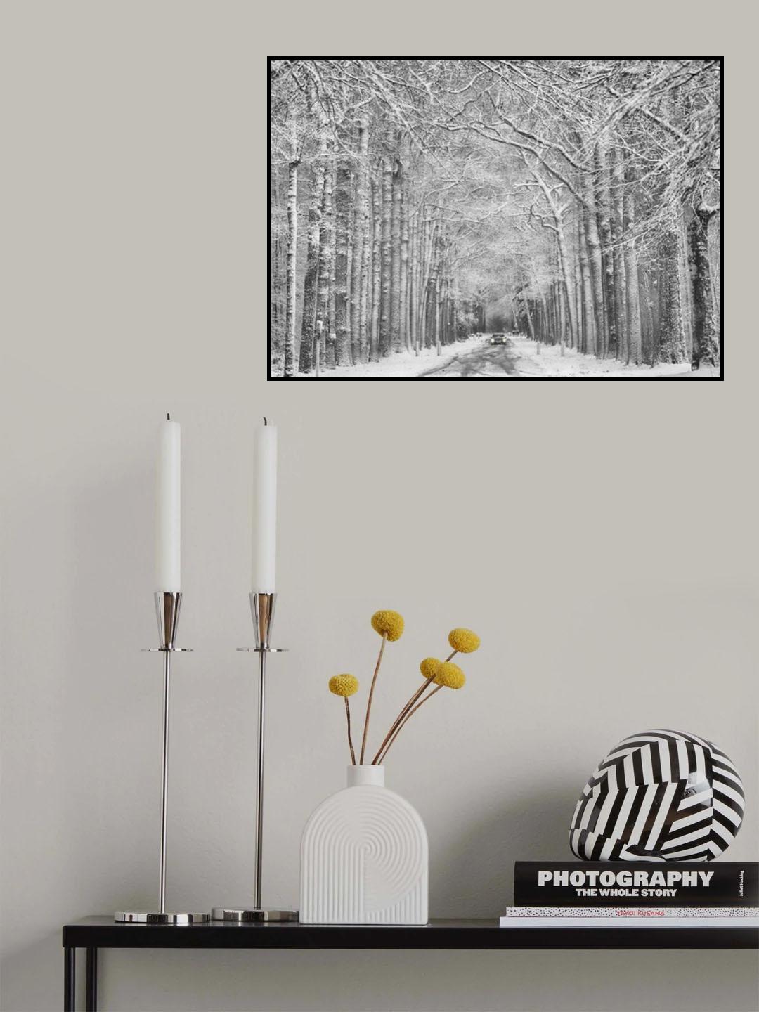 Winter mood Poster och Canvastavla