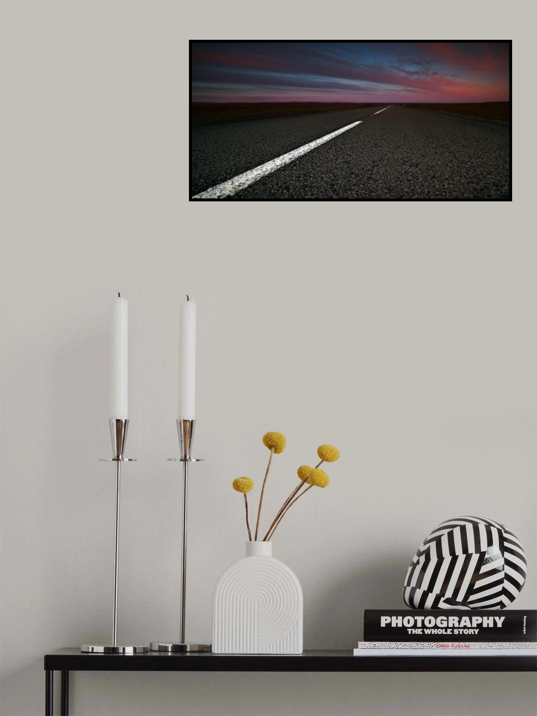 ... road nr. one Poster och Canvastavla