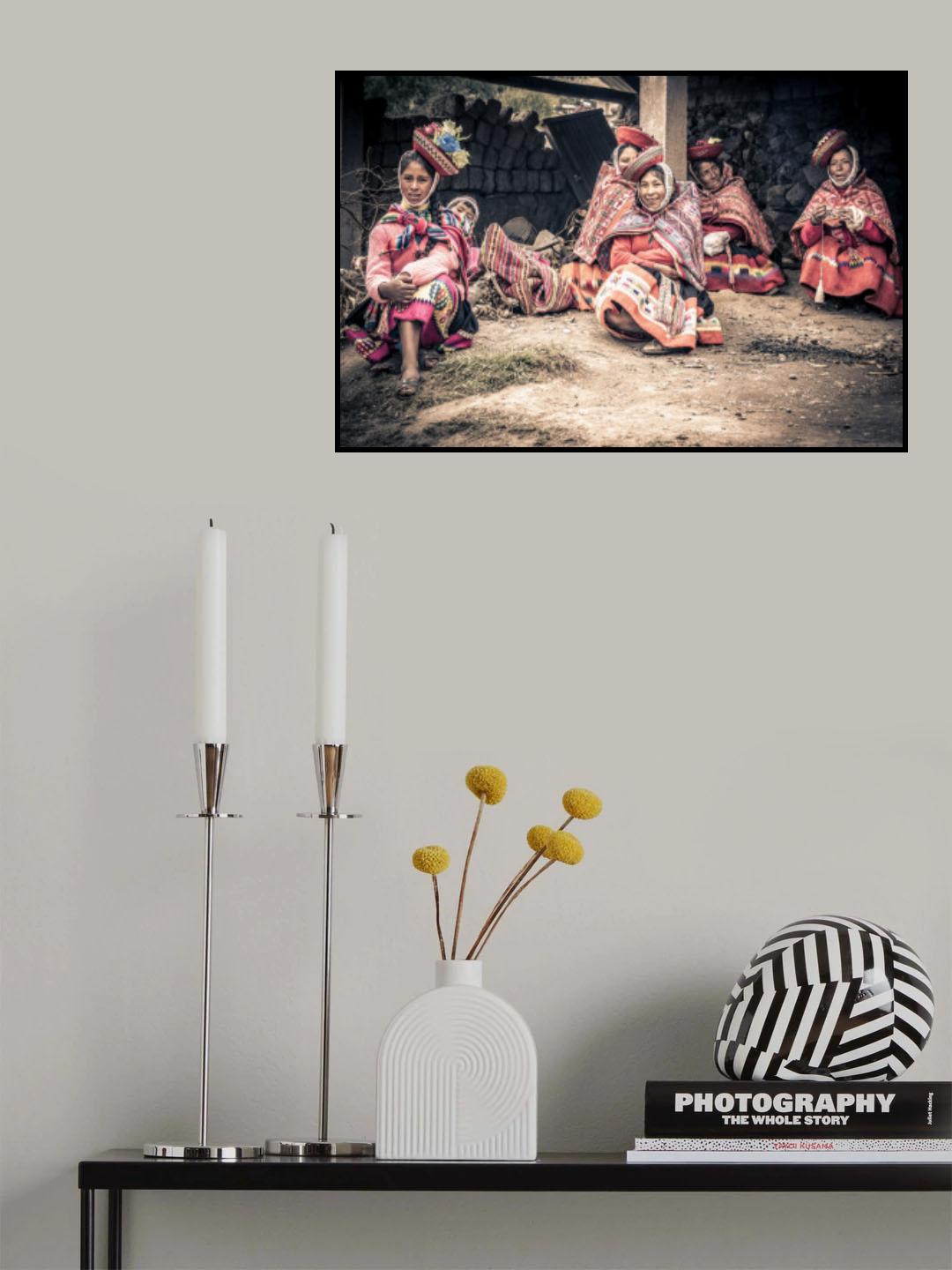 The ladies from Peru Poster och Canvastavla