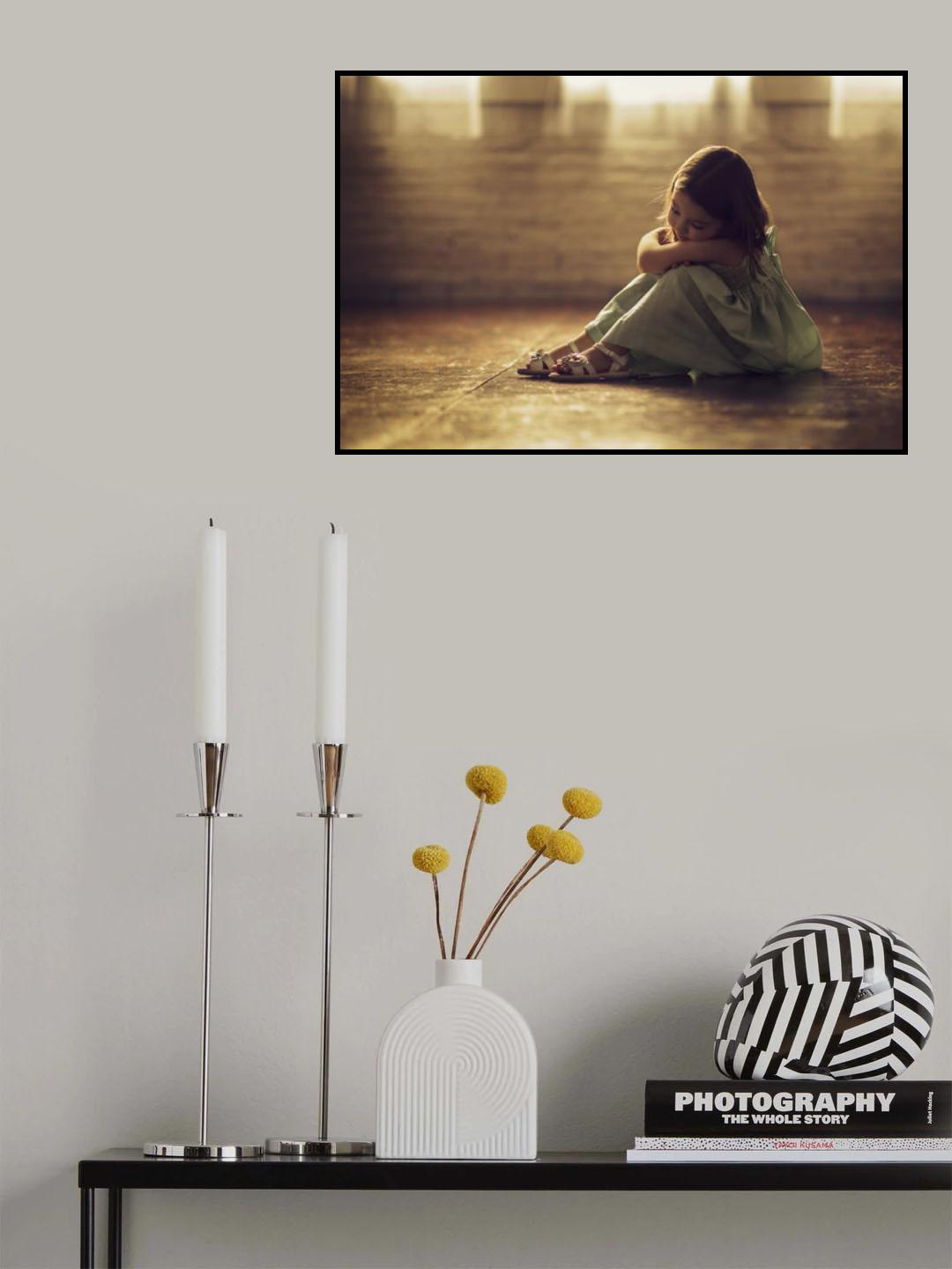 Thinking Poster och Canvastavla