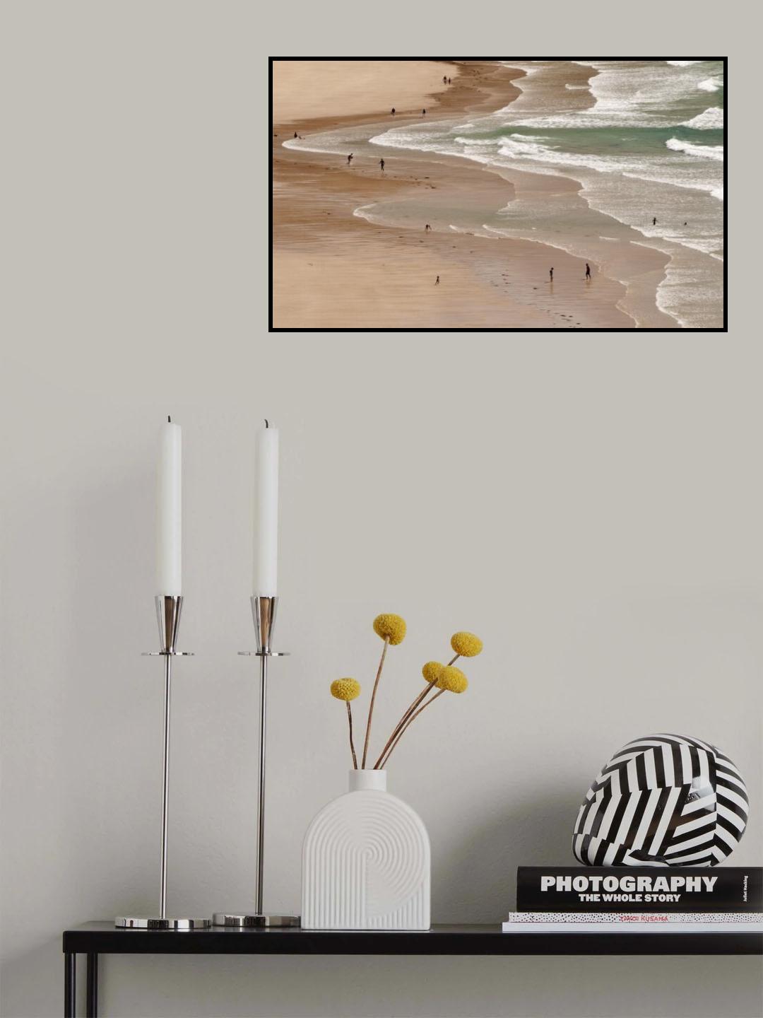 La spiaggia Poster och Canvastavla