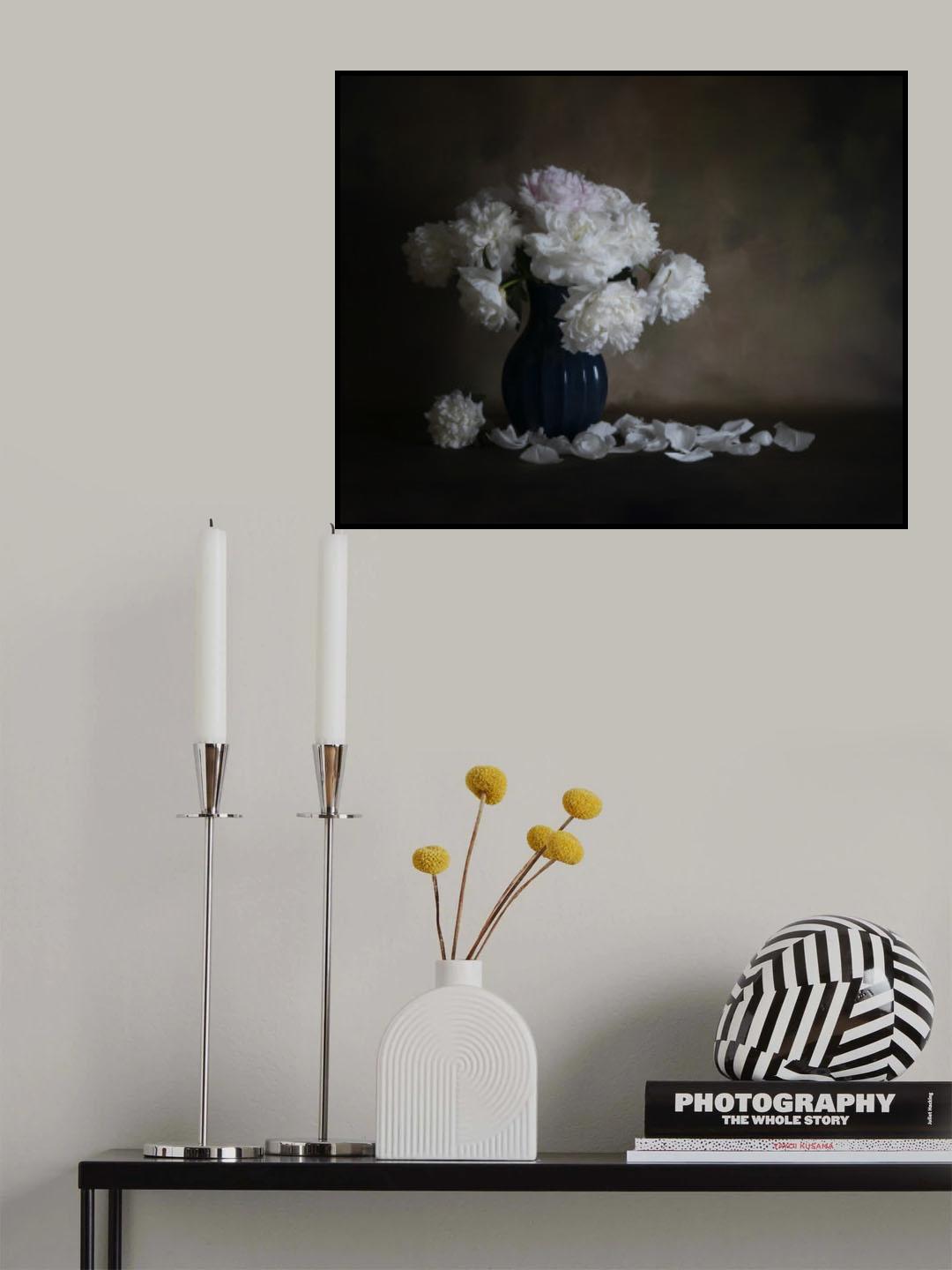 Peony Poster och Canvastavla