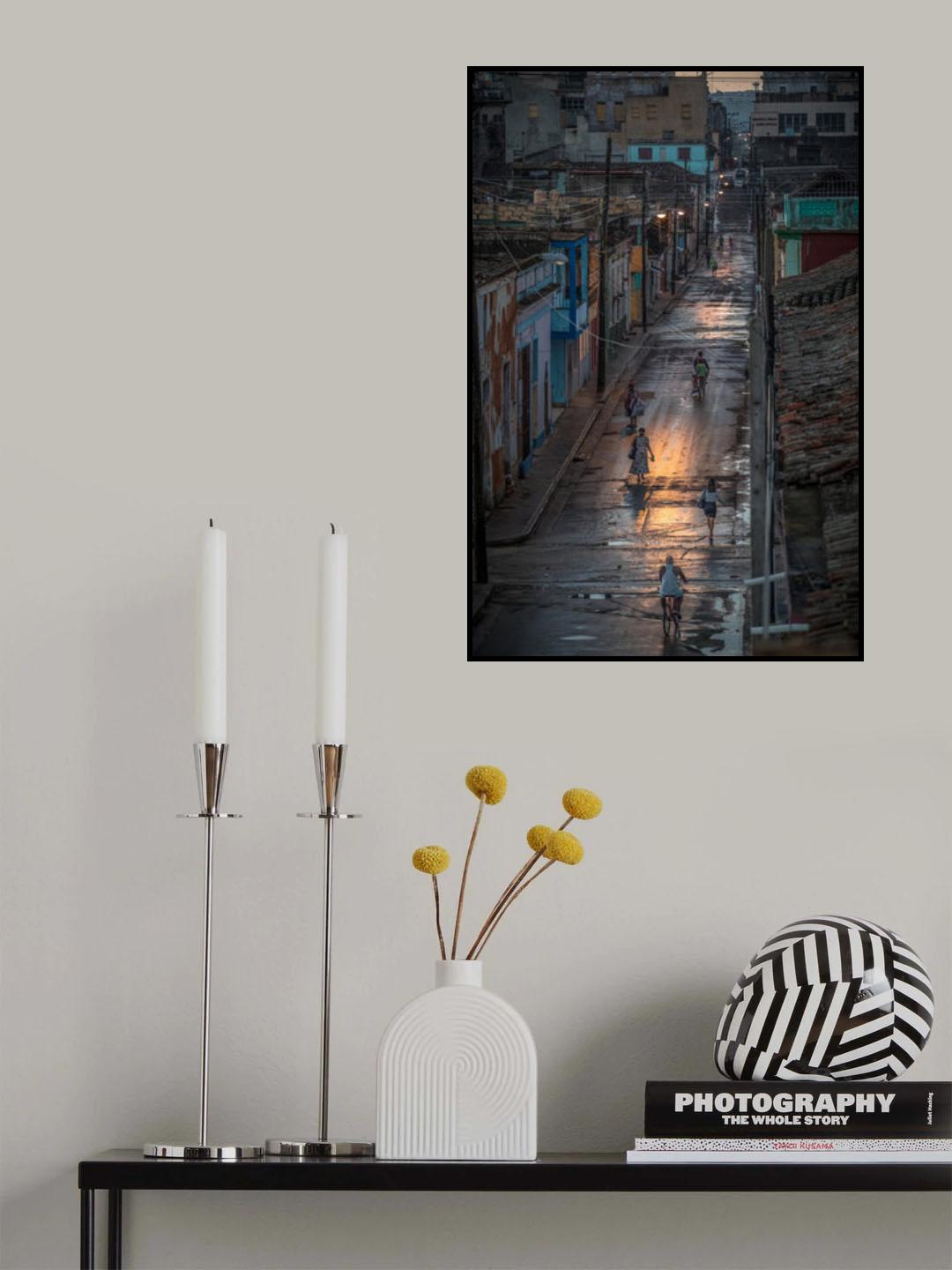 First lights in Matanzas Poster och Canvastavla