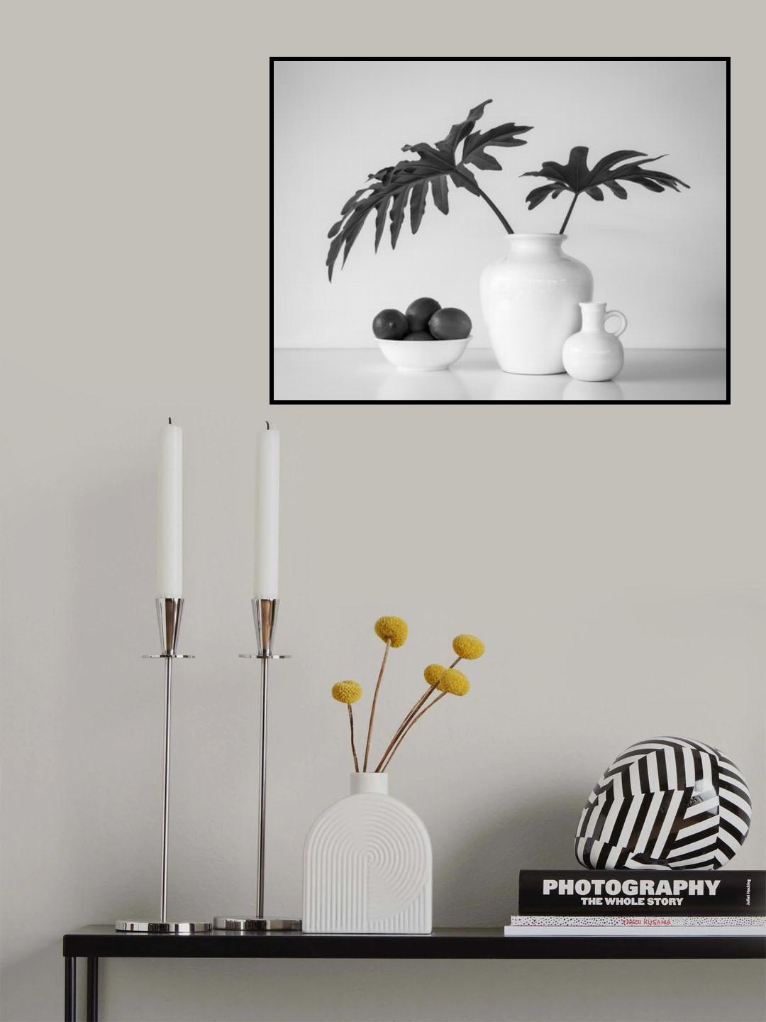 Tropical Leaves Poster och Canvastavla