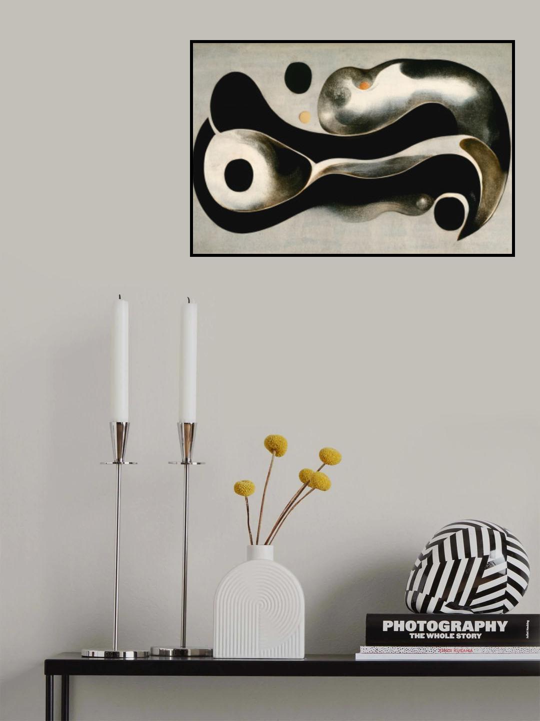 Melted Metal Poster och Canvastavla