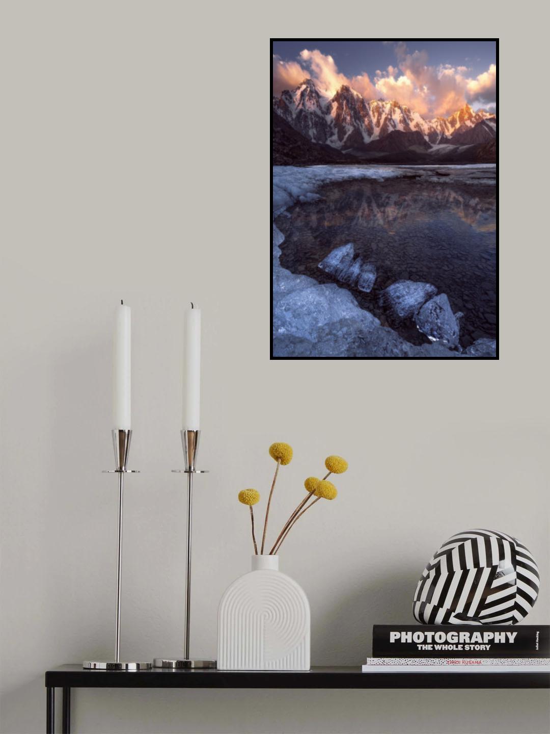ice fragment Poster och Canvastavla