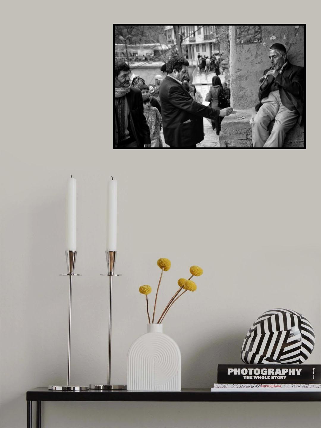 Money,sights , Center? Poster och Canvastavla