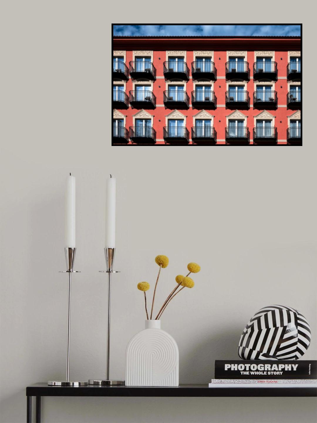 Balconies Poster och Canvastavla