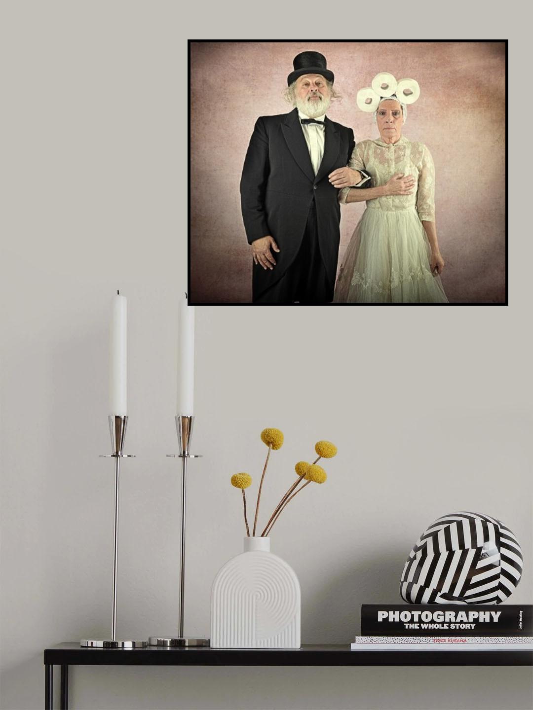 The golden wedding Poster och Canvastavla