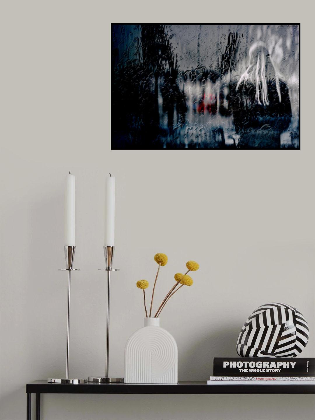 Rain Poster och Canvastavla