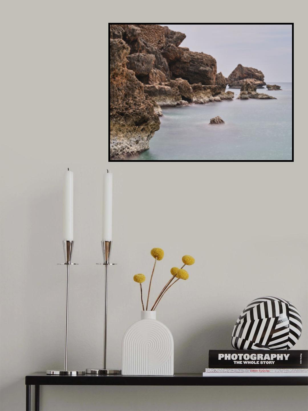 seascape and rocks Poster och Canvastavla