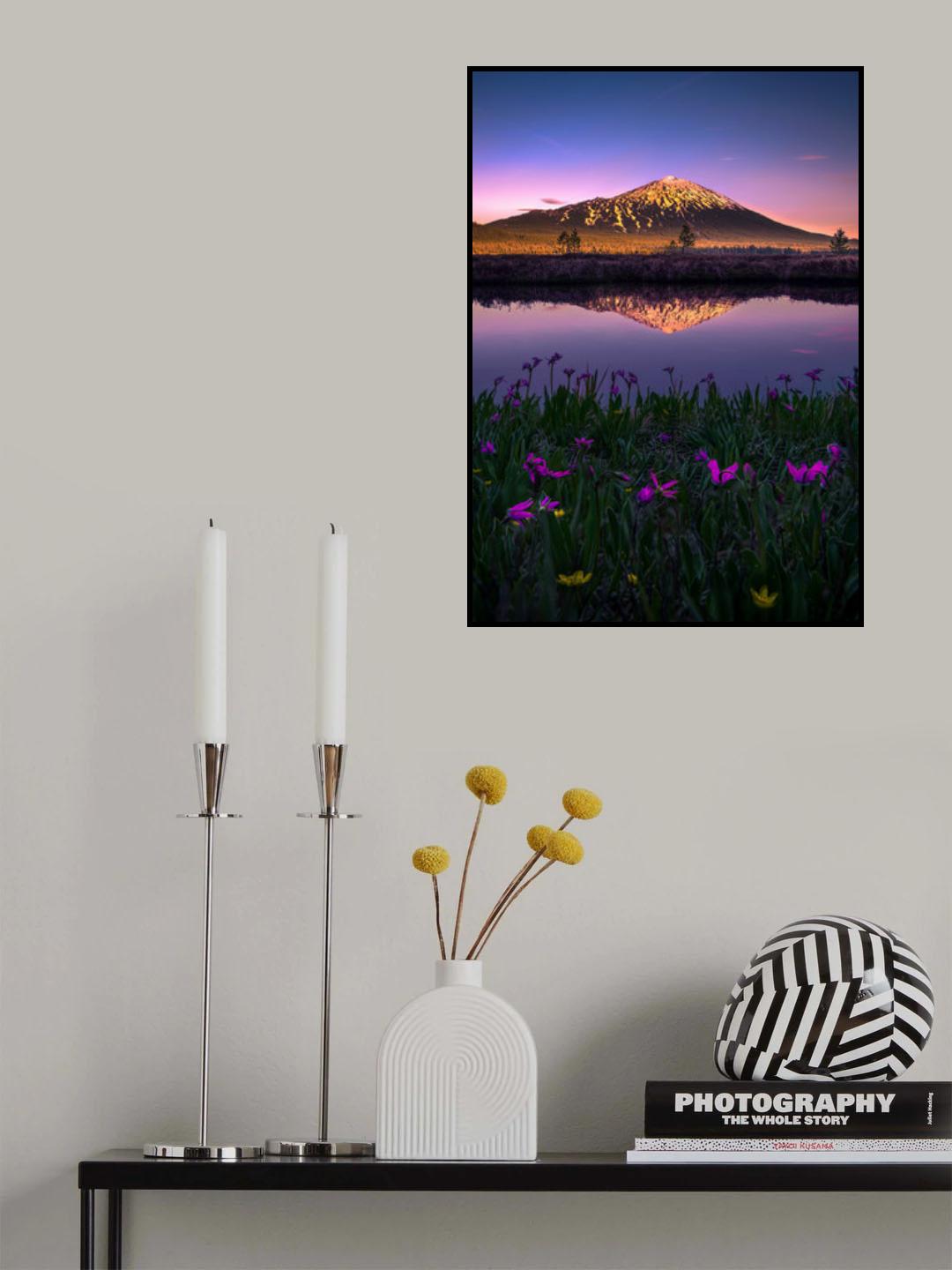 Mt. Bachelor Poster och Canvastavla