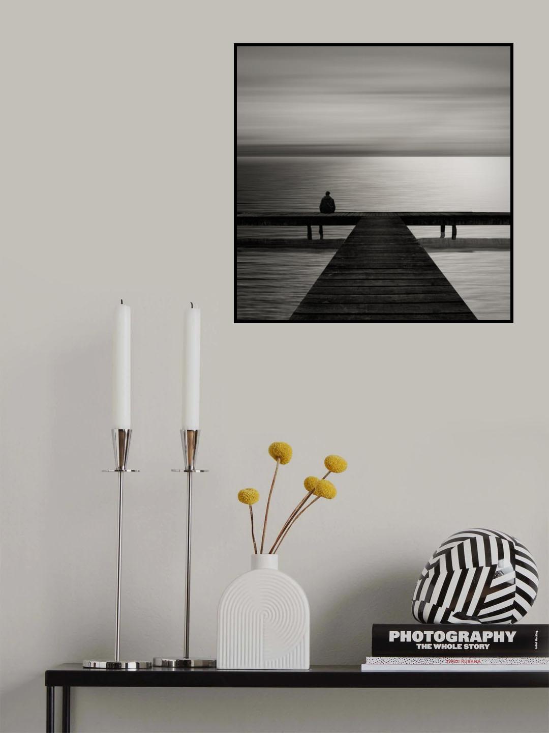 Silence Poster och Canvastavla