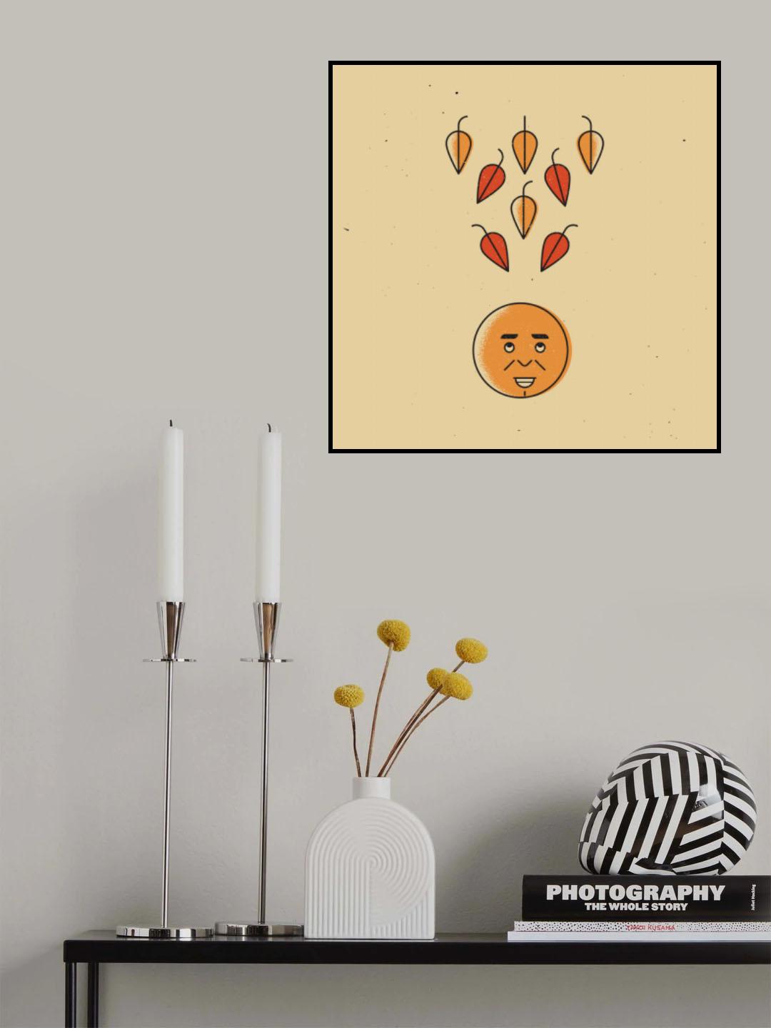Fall Poster och Canvastavla