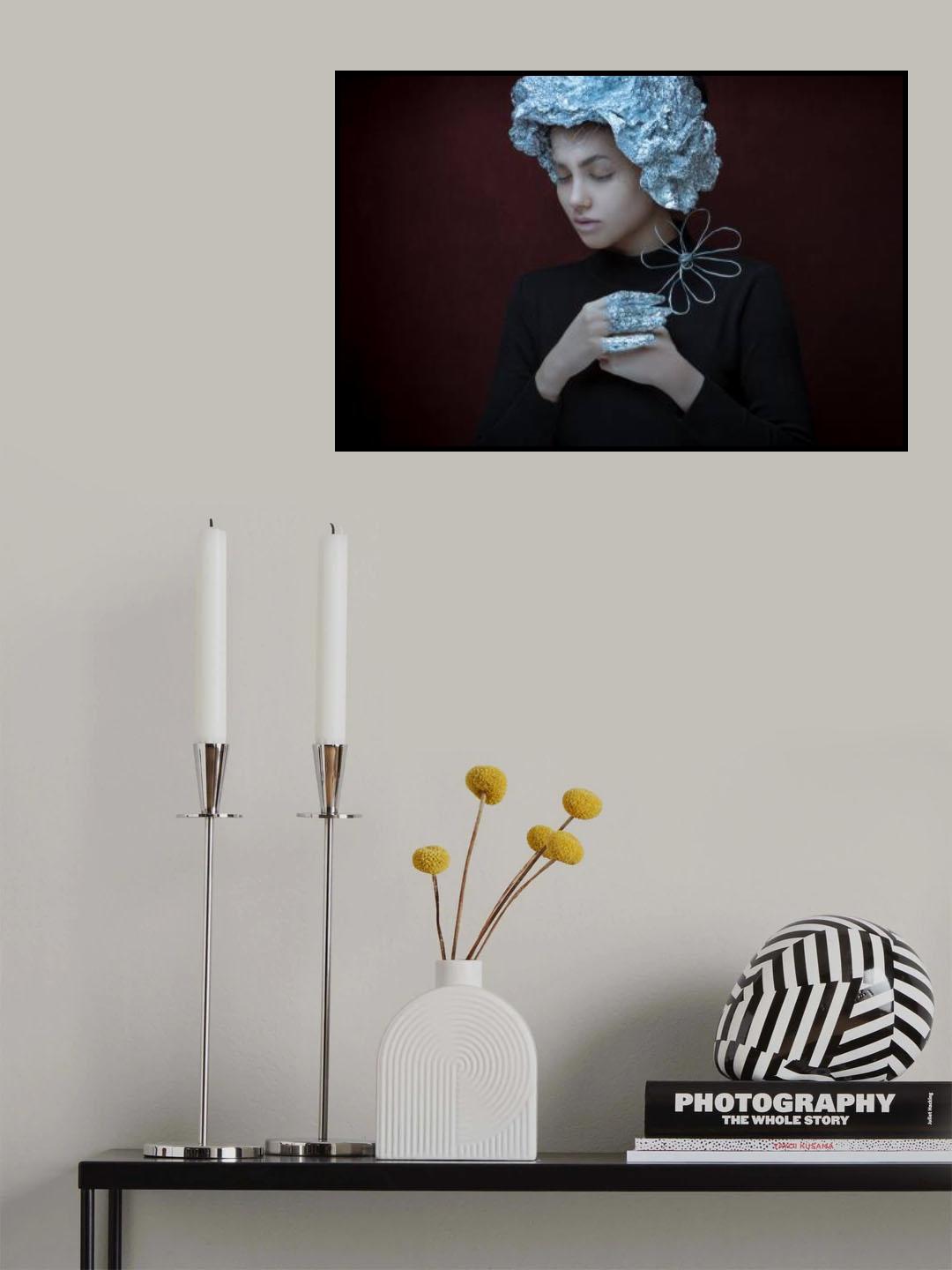 Ice girl Poster och Canvastavla