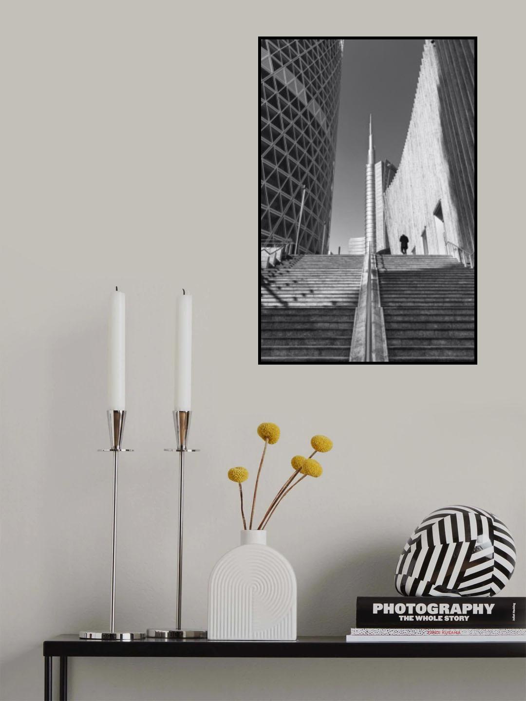 Shapes of new Milan Poster och Canvastavla