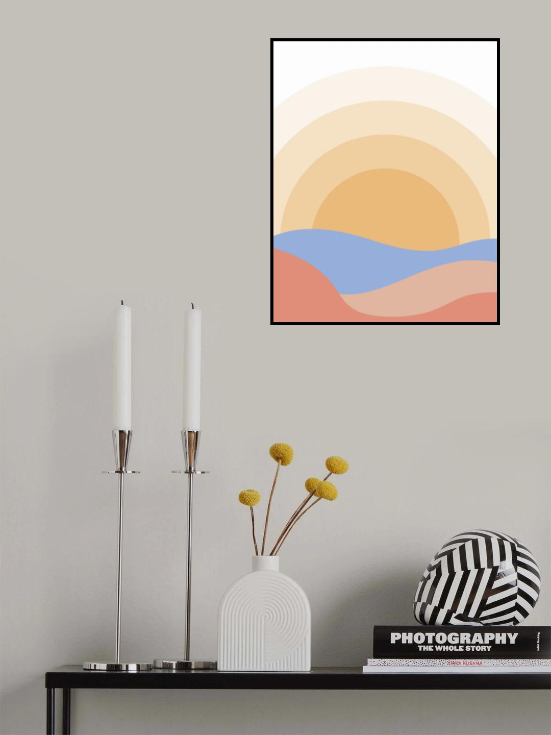 Sunset Poster och Canvastavla