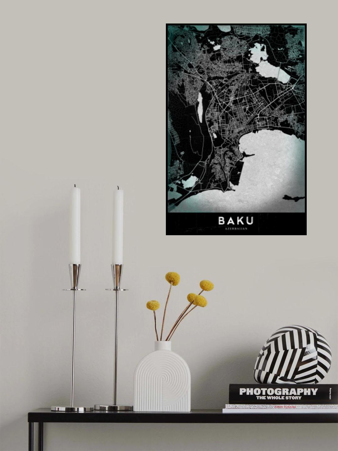 BAKU Poster och Canvastavla