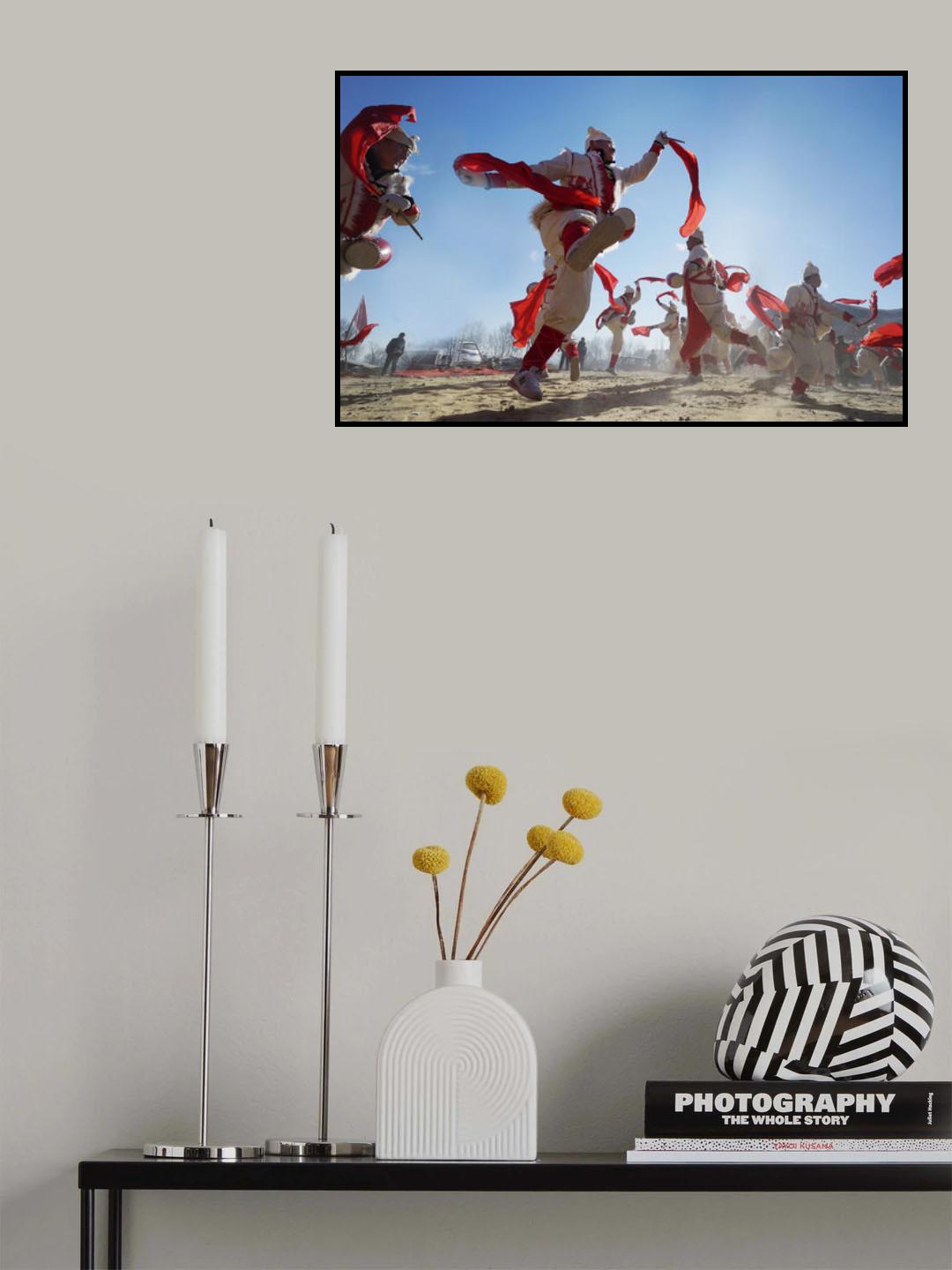 New Year Celebration Poster och Canvastavla