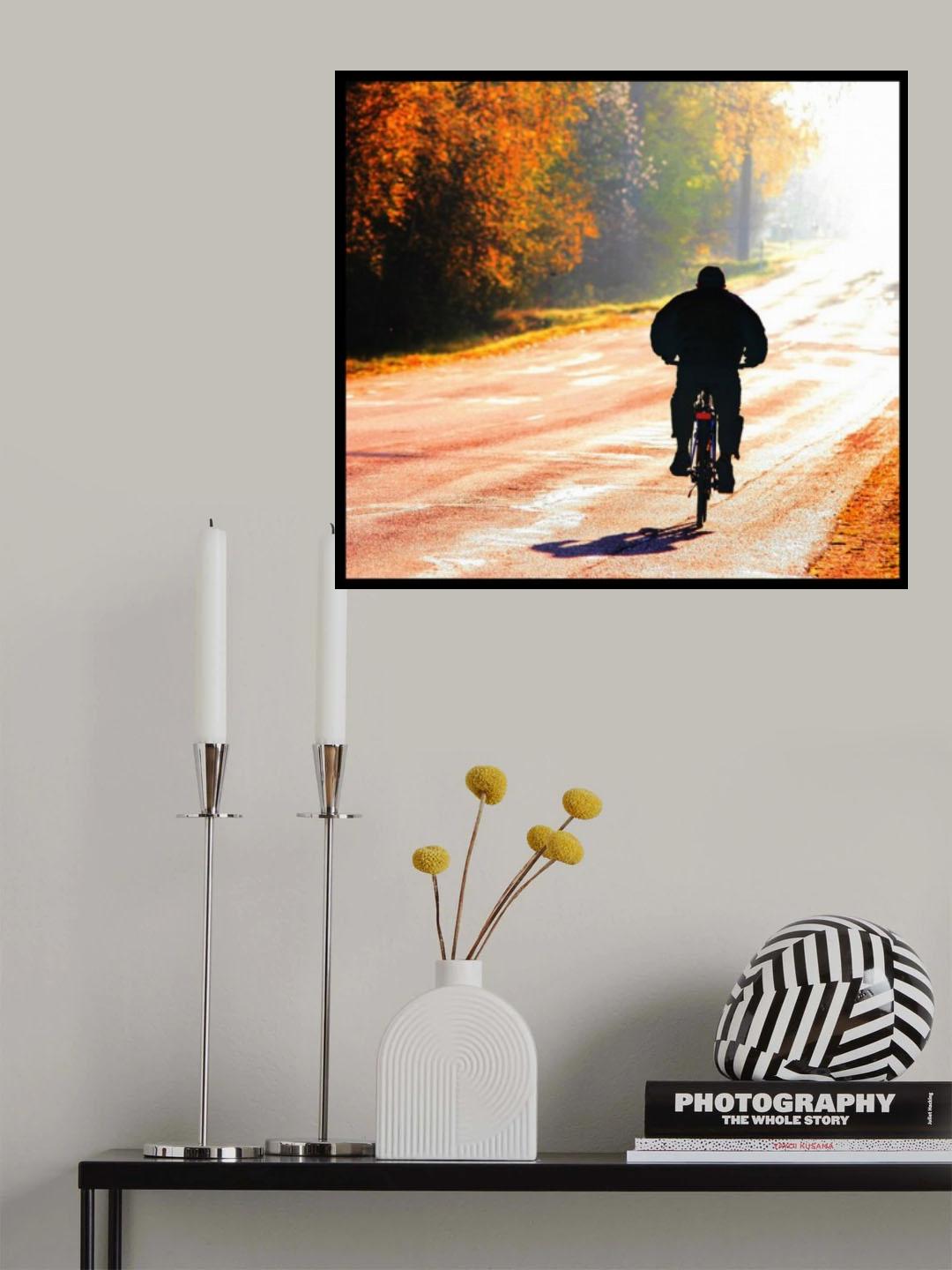 Cyclist Poster och Canvastavla