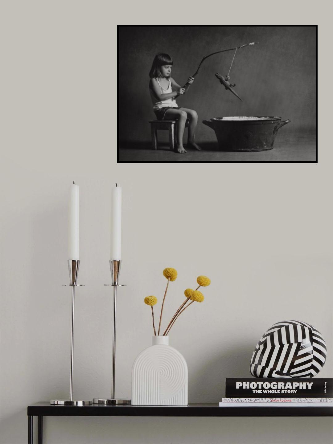 \"Imagination is more important than knowledge \" Poster och Canvastavla