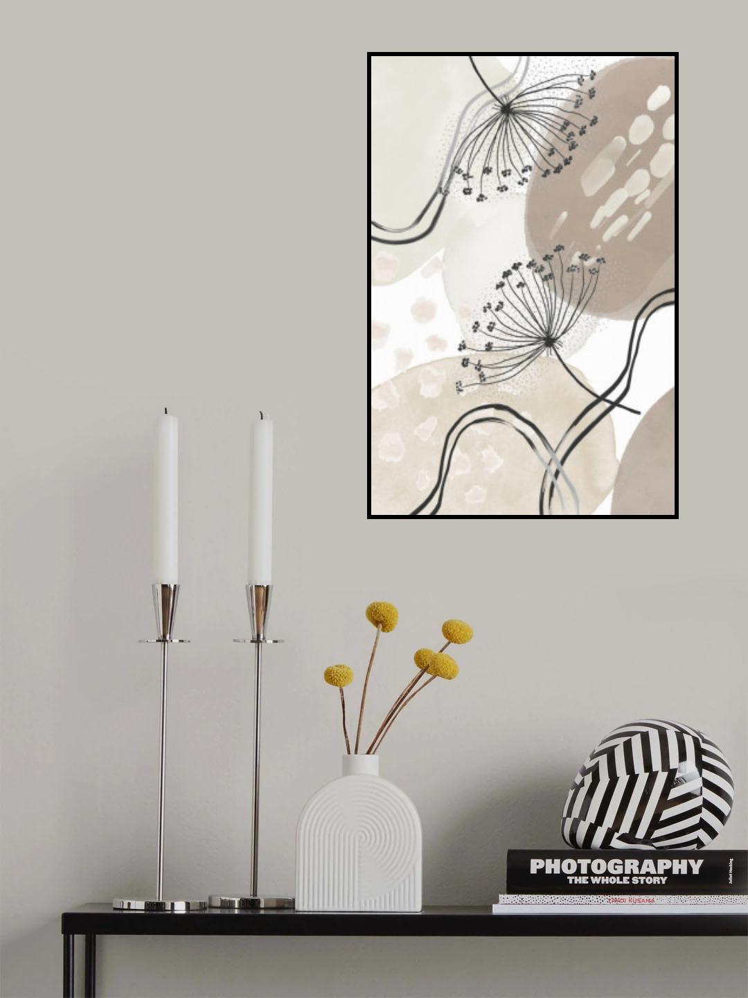 Neutral Beige-3 Poster och Canvastavla